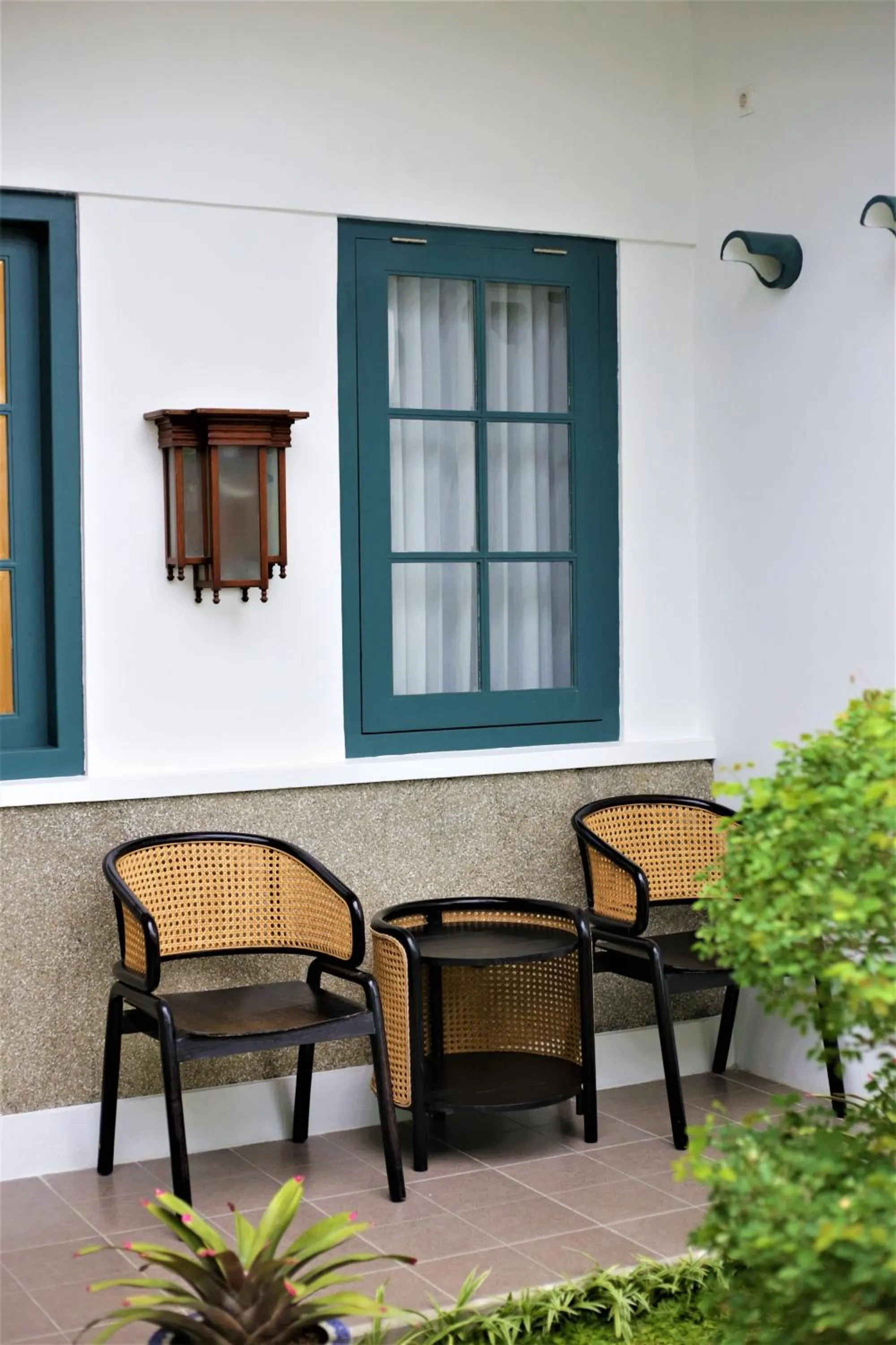 Seating area in CERIA HOTEL at Alun Alun Yogyakarta