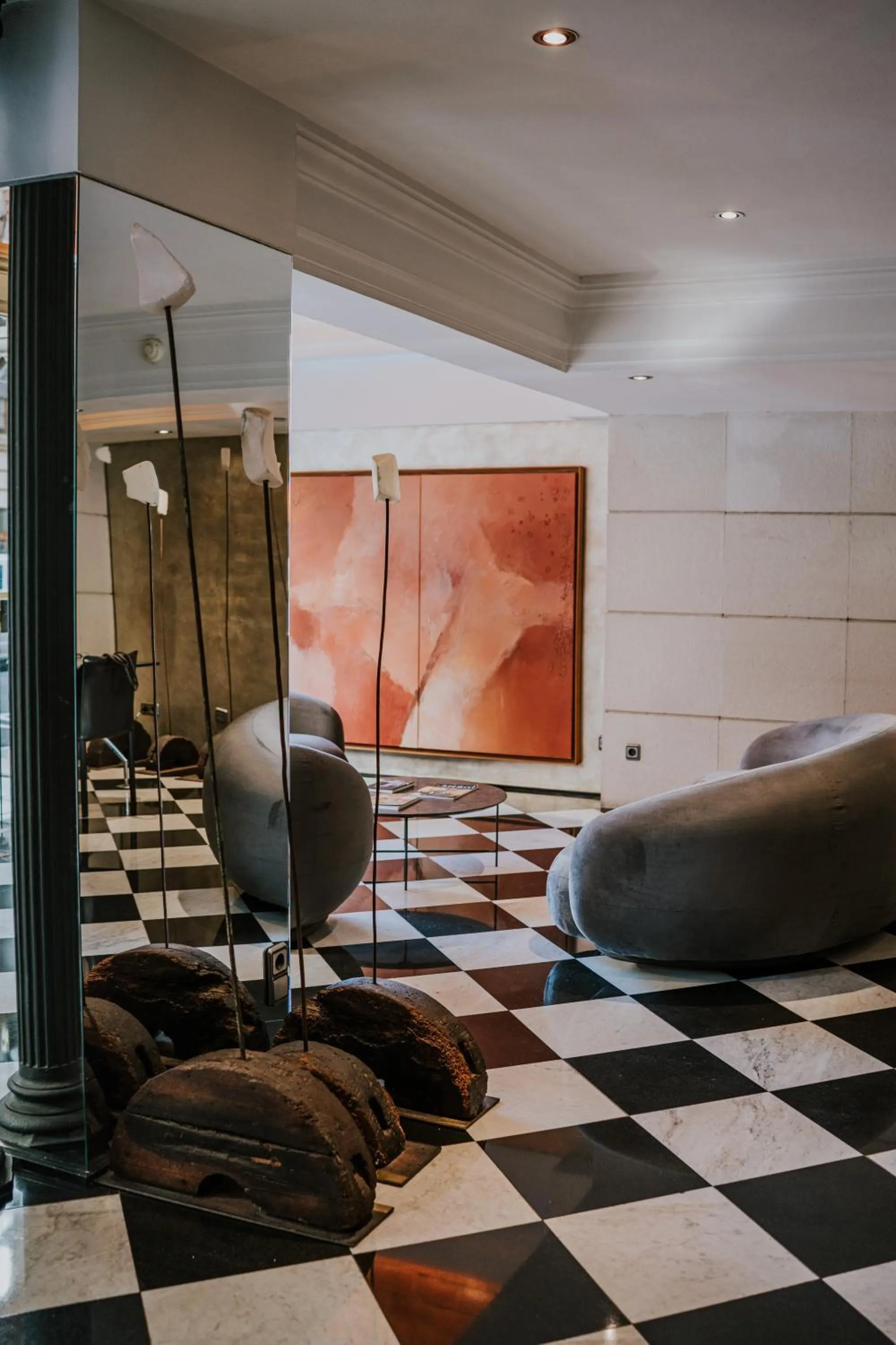 Lobby or reception in Hotel Gran Derby Suites, a Small Luxury Hotel of the World