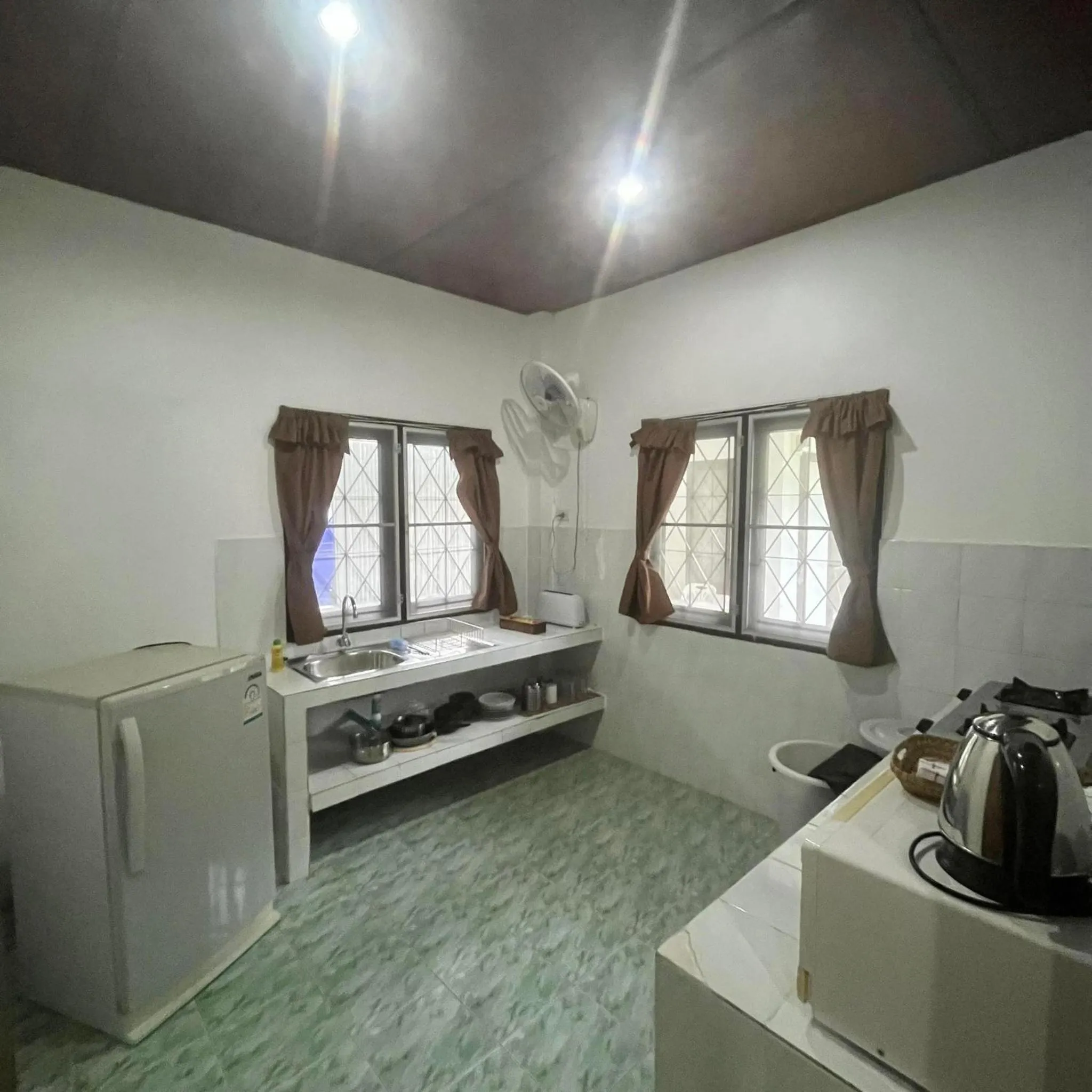 Coffee/tea facilities, Bed in Baan Sawainam