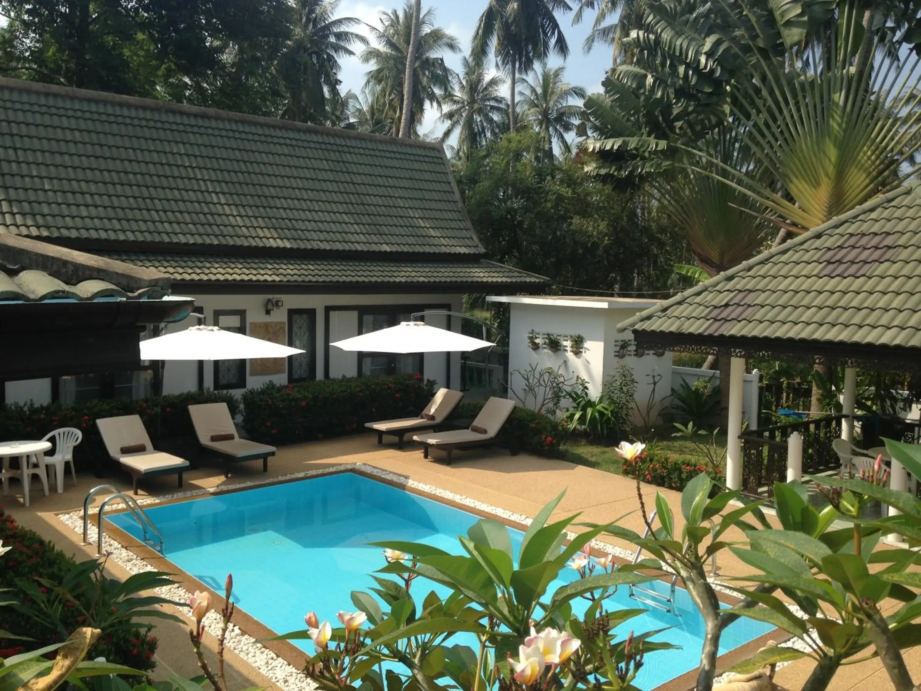 Double Room with Pool View in Baan Sawainam Double Room with Pool View in Baan Sawainam