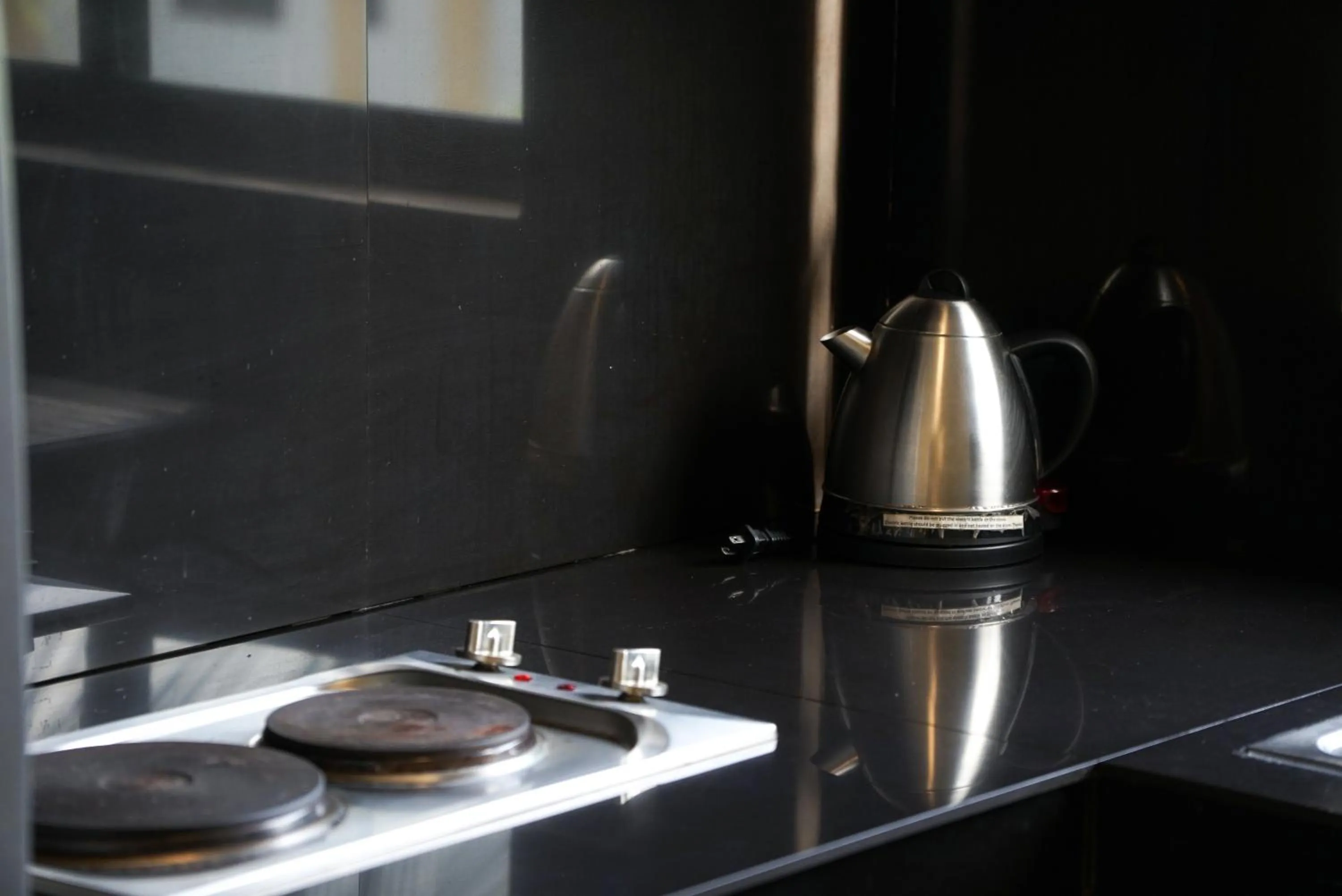 Kitchen or kitchenette in Garden Vista Hotel