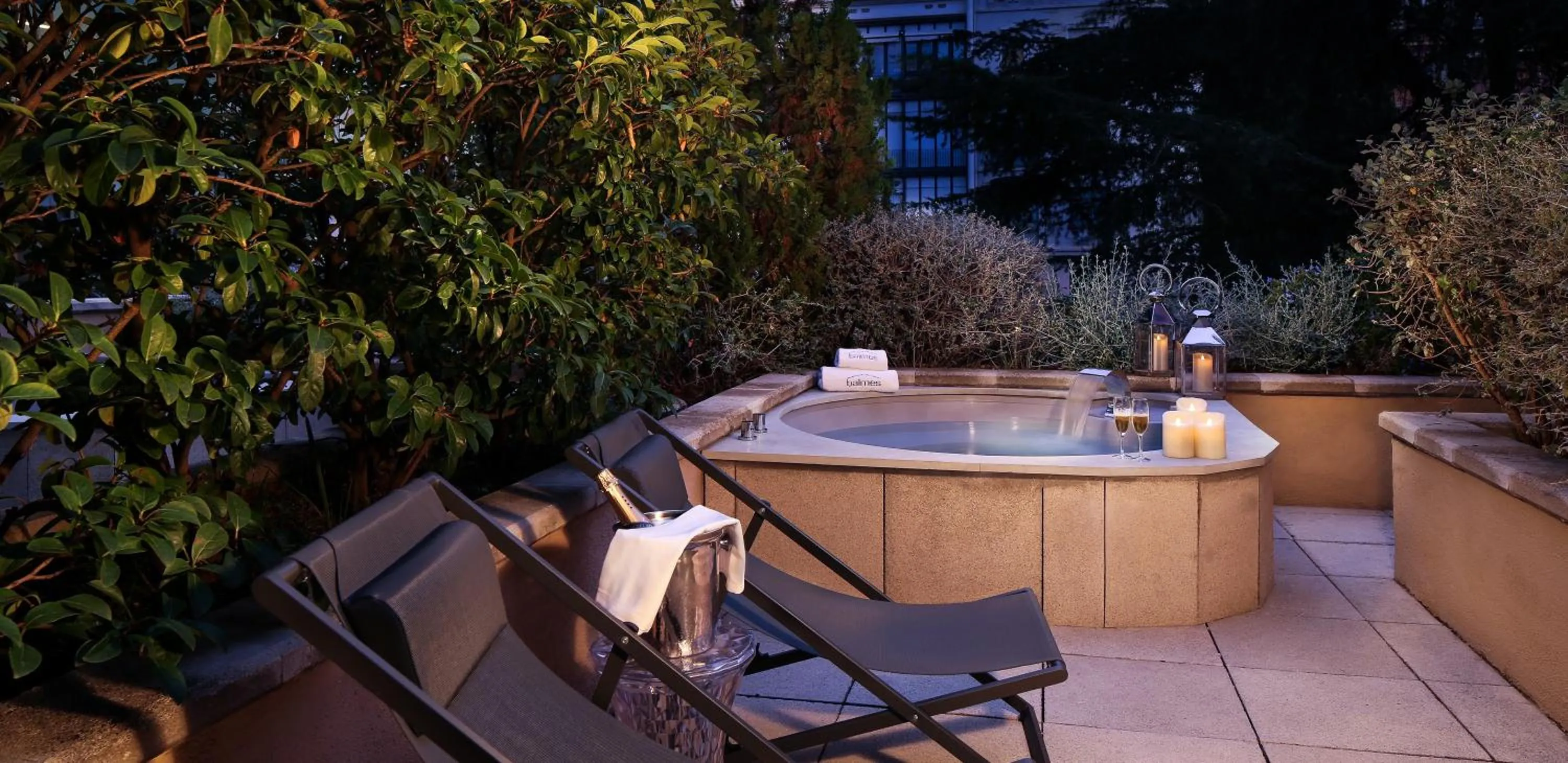 Balcony/Terrace in Hotel Balmes, a member of Preferred Hotels & Resorts