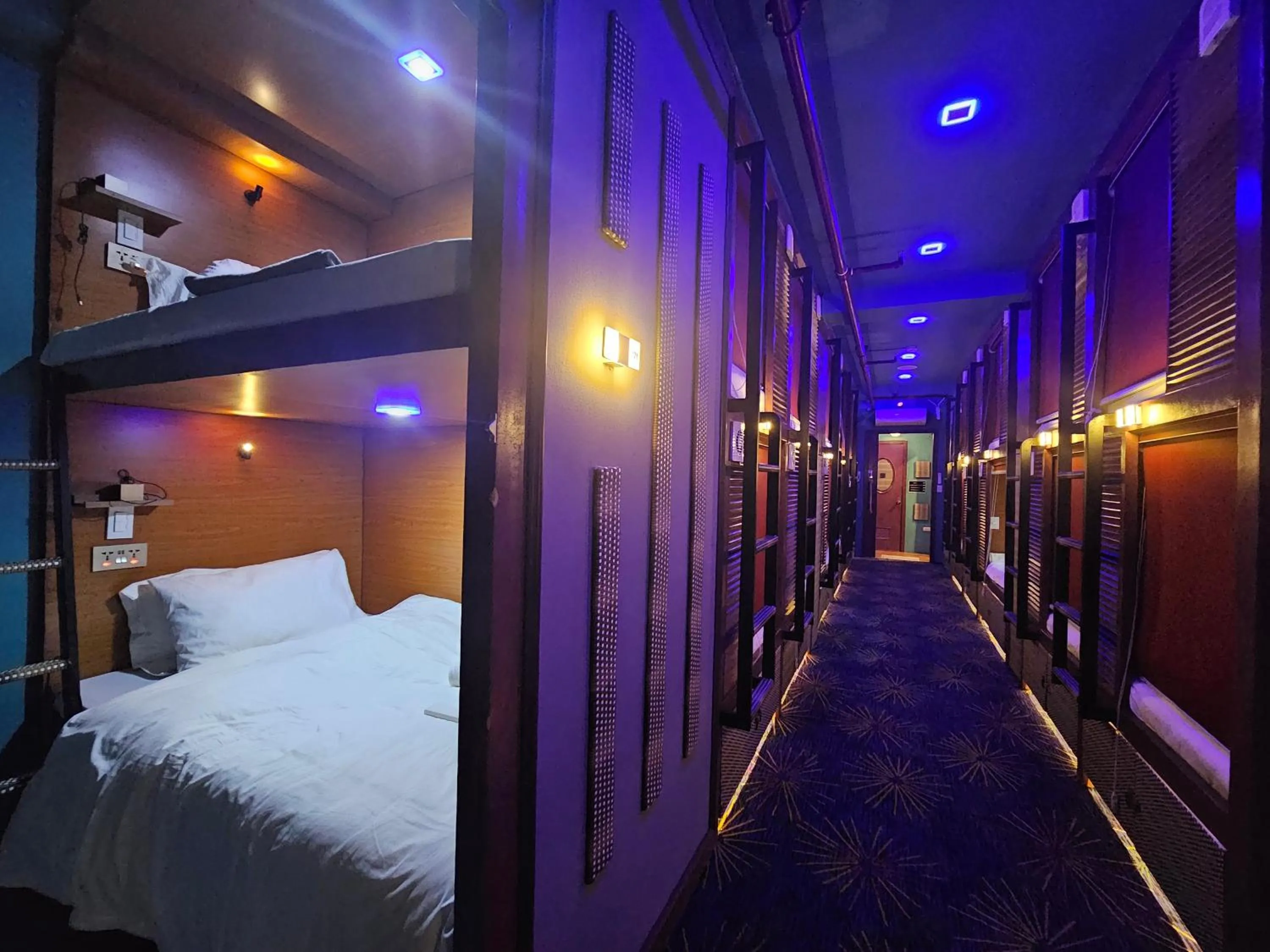 Bedroom, Bed in Attic Capsule Hotel
