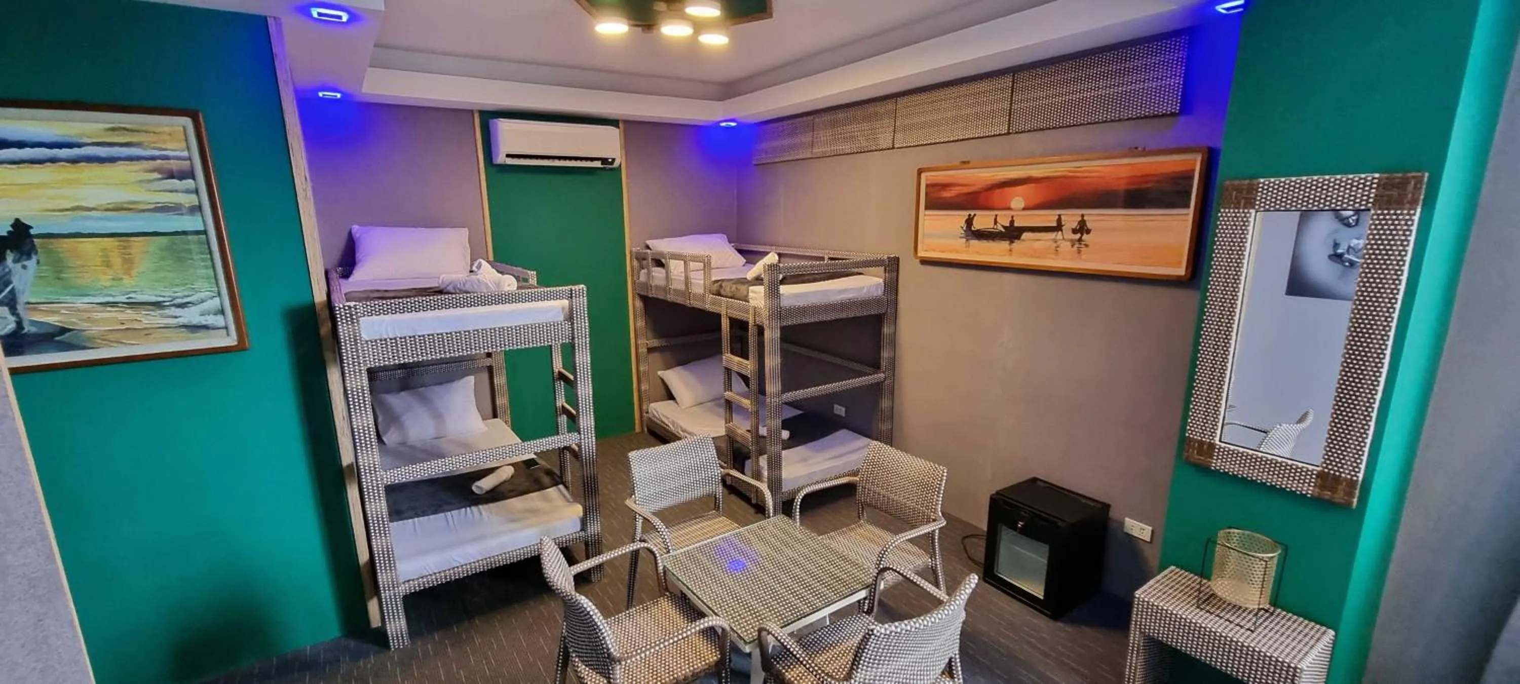 Bed in Attic Capsule Hotel