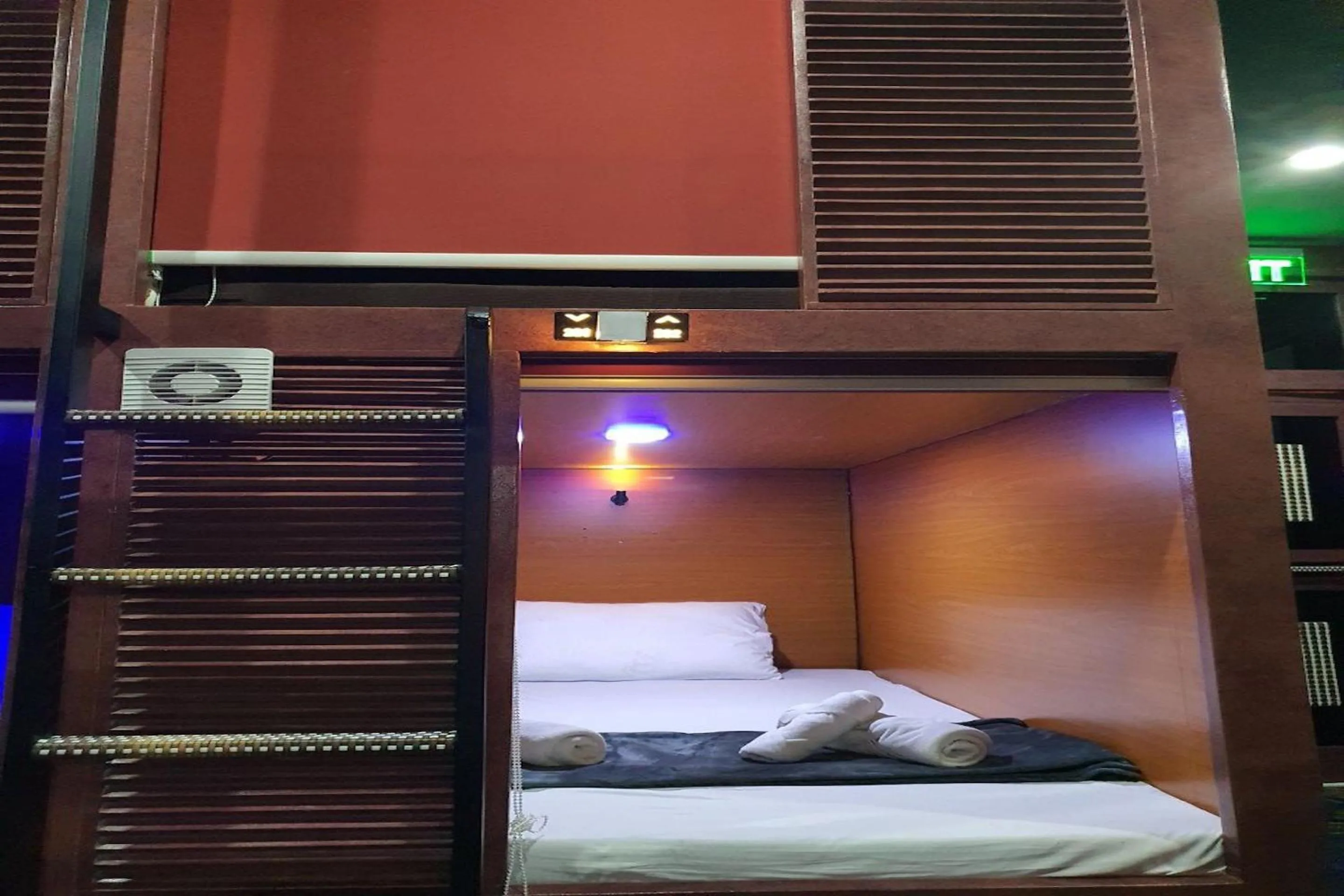 Bedroom, Bed in Attic Capsule Hotel