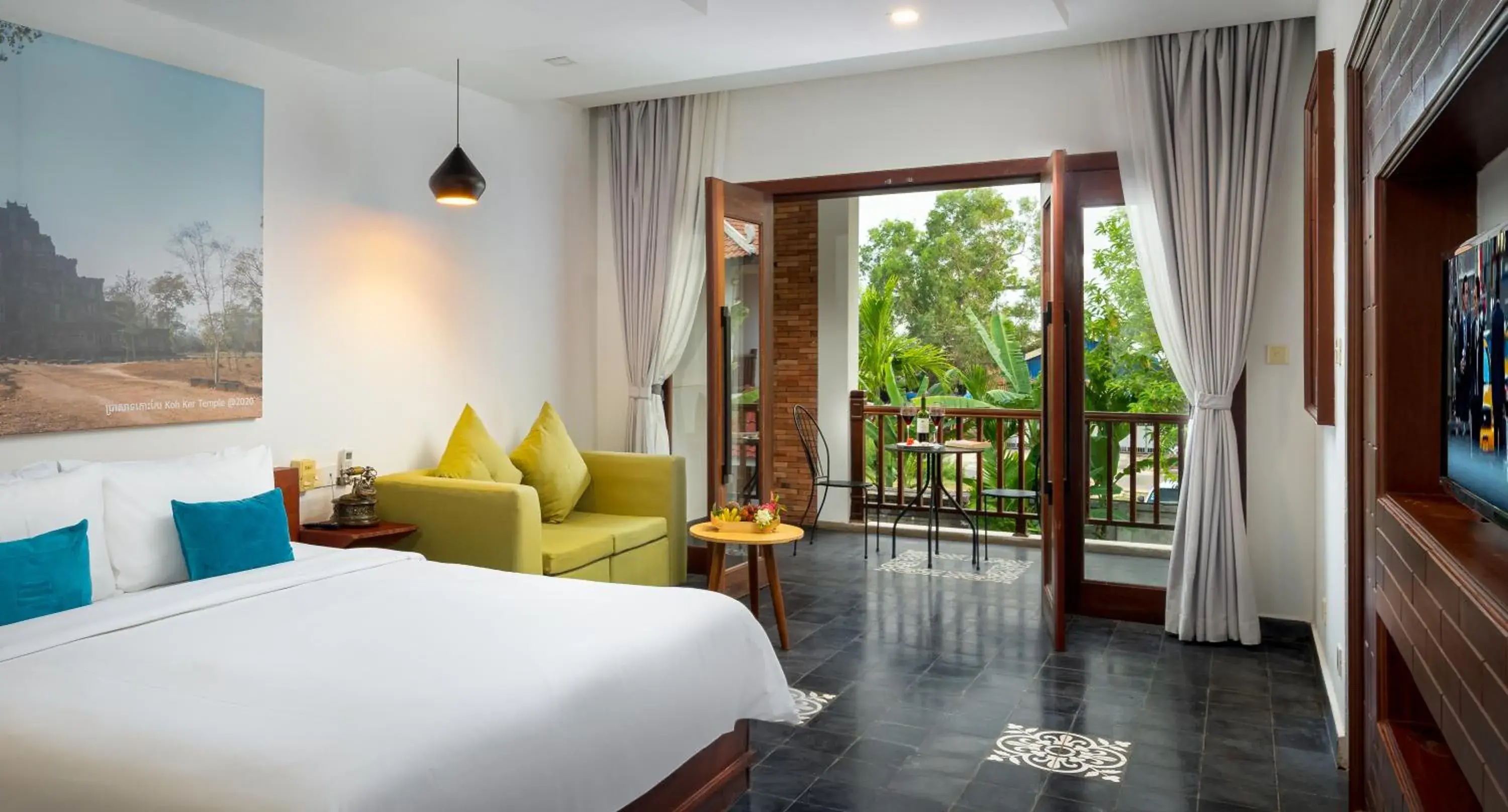 Bed in Bopha Watbo Residence Bed in Bopha Watbo Residence