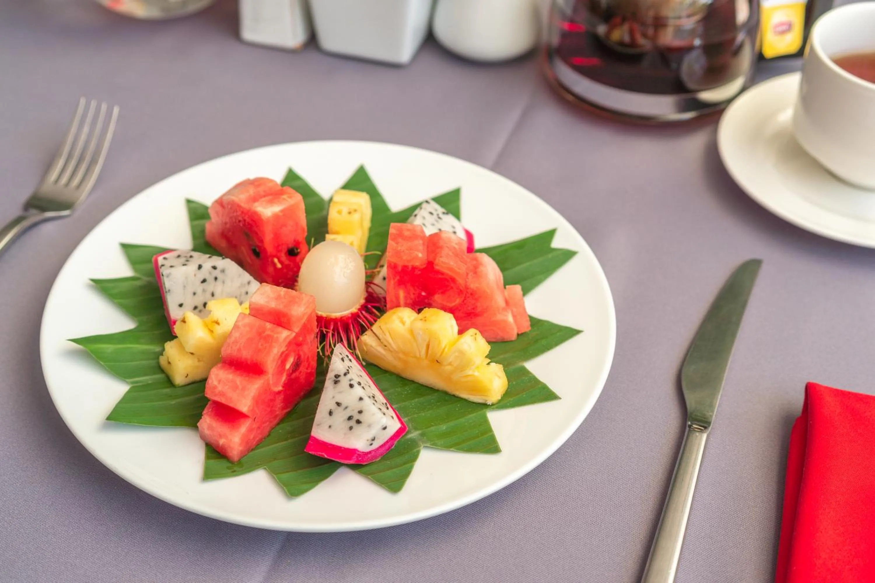 Breakfast in Bopha Watbo Residence