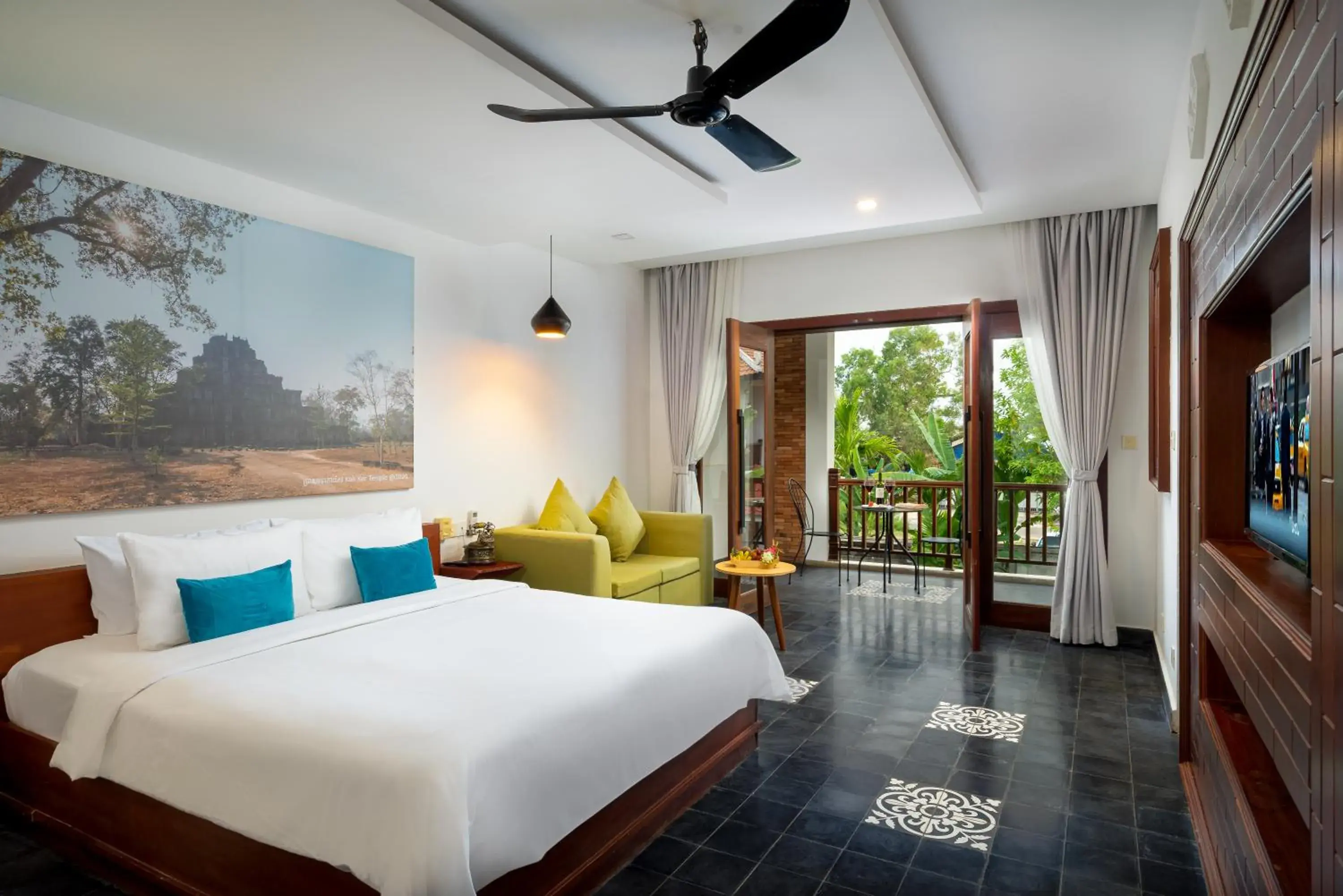 Bed in Bopha Watbo Residence Bed in Bopha Watbo Residence