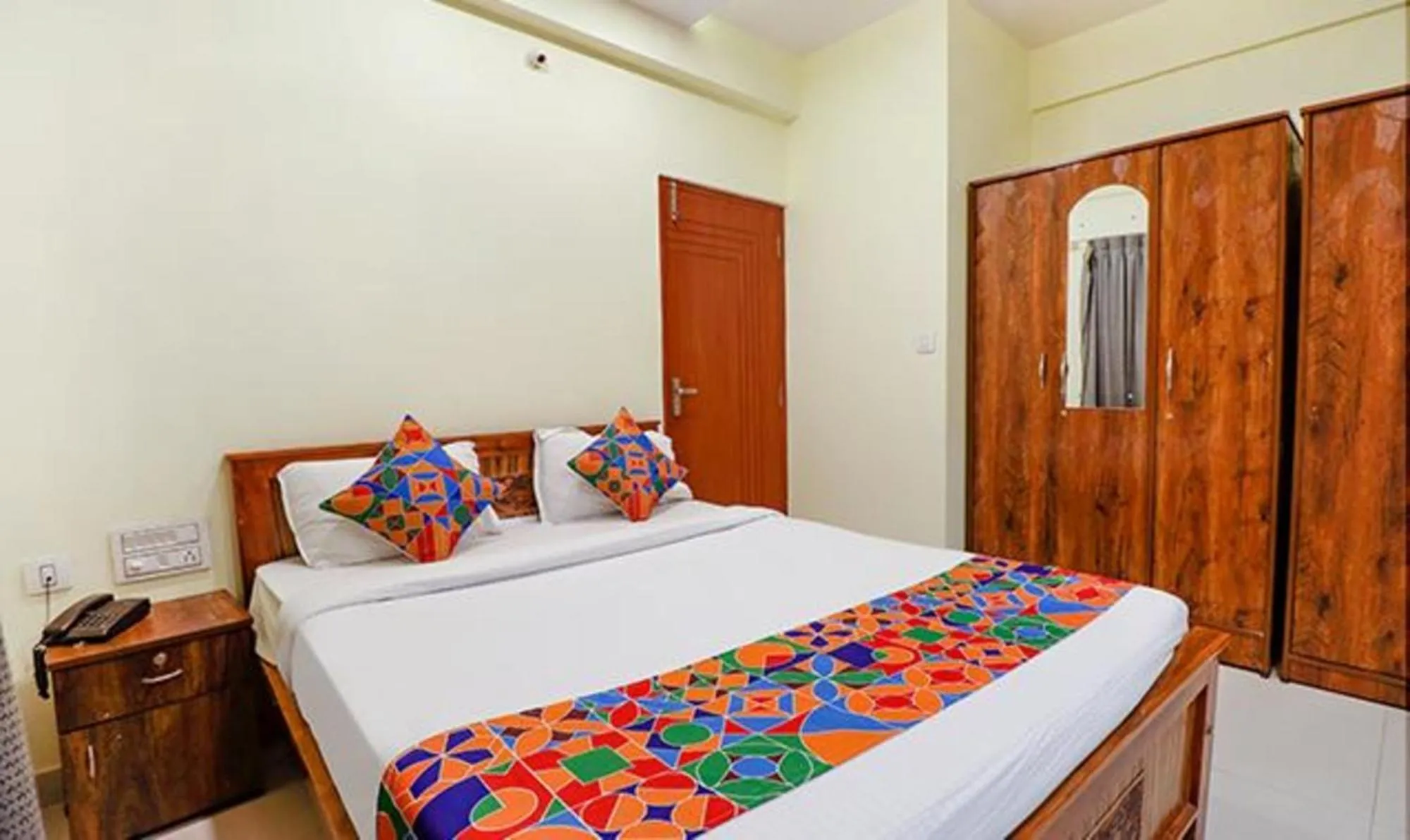 Bed in Via Kings Suites