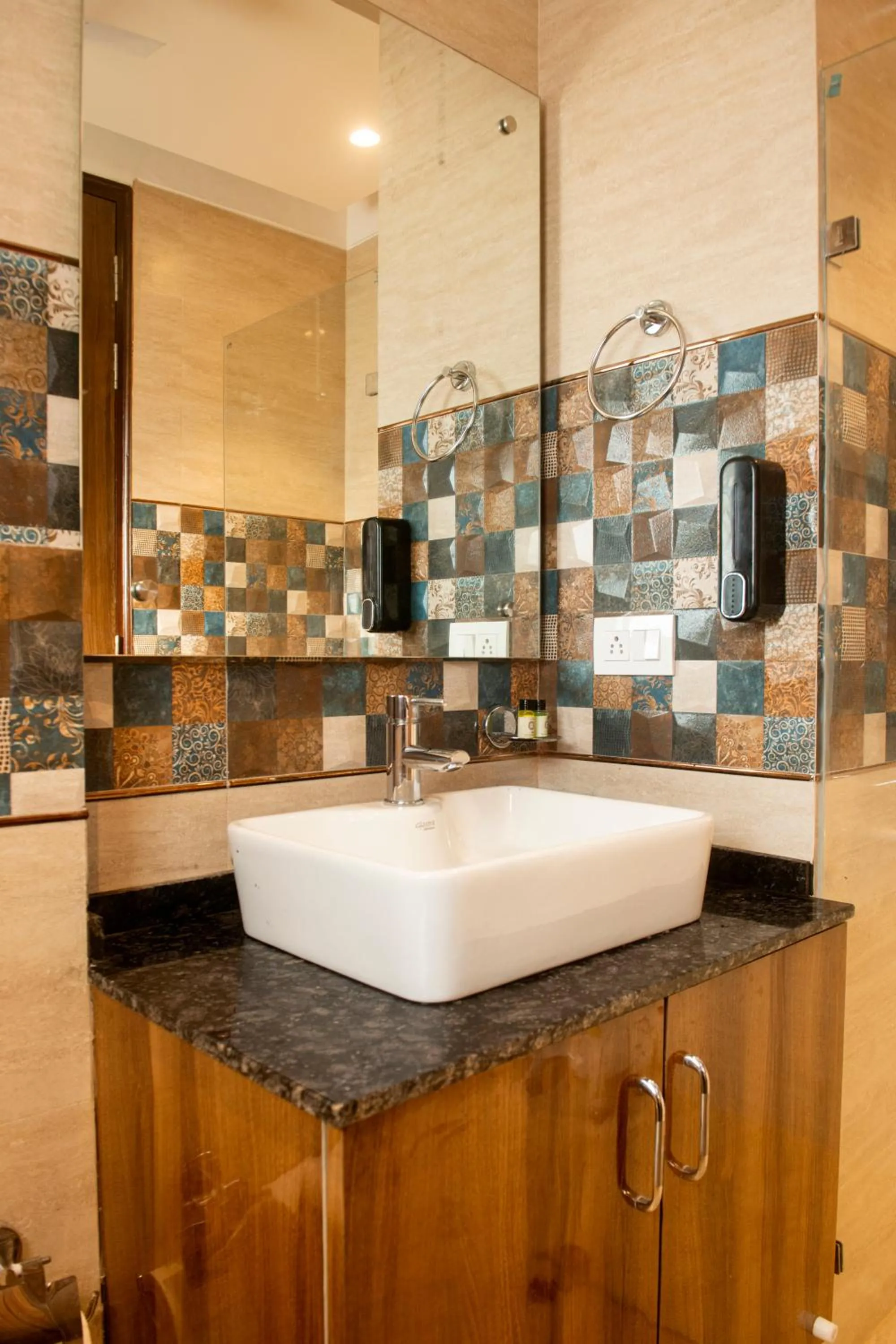 Bathroom in Posh Residency Artemis Hospital Road Gurgaon