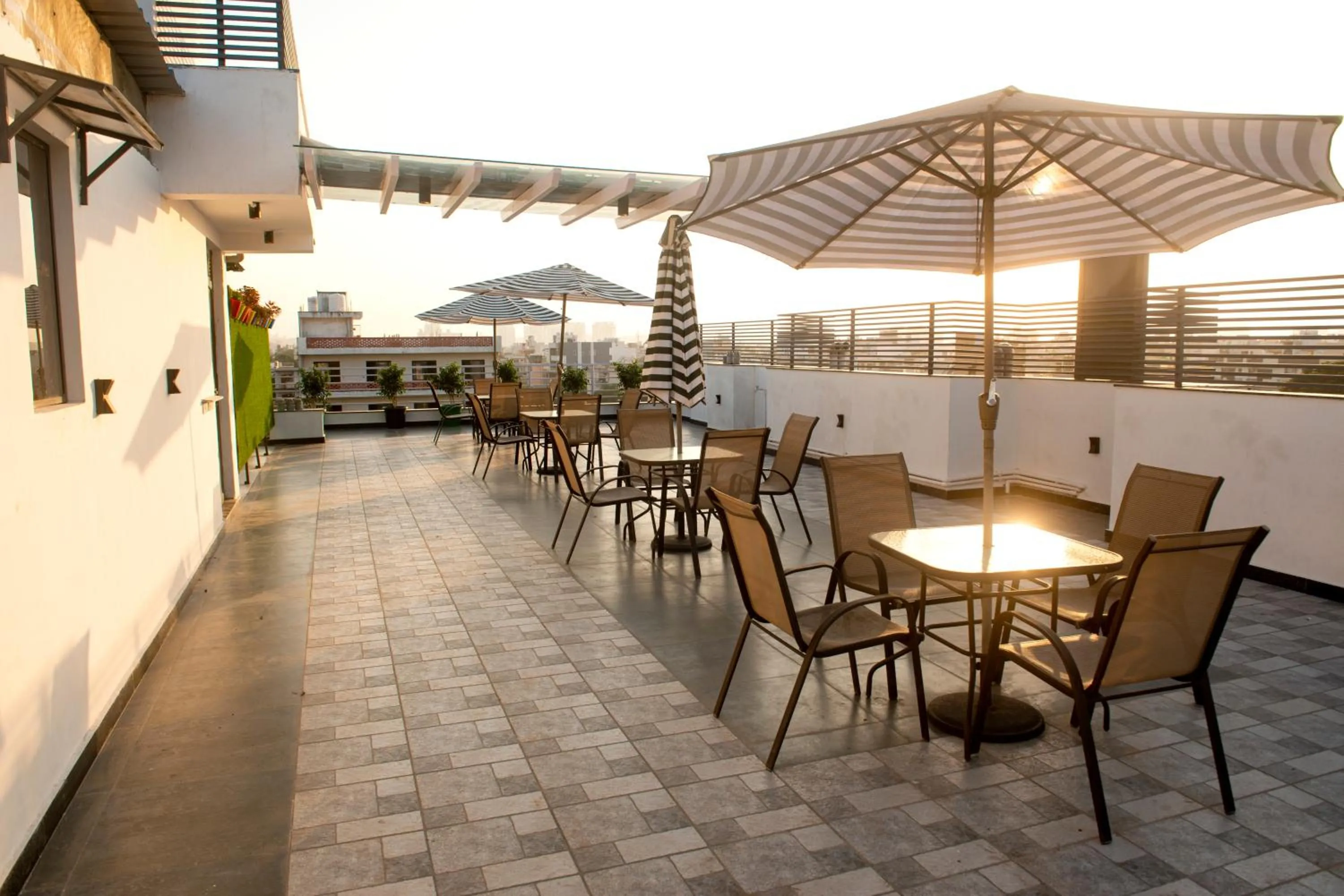 Balcony/Terrace in Posh Residency Artemis Hospital Road Gurgaon