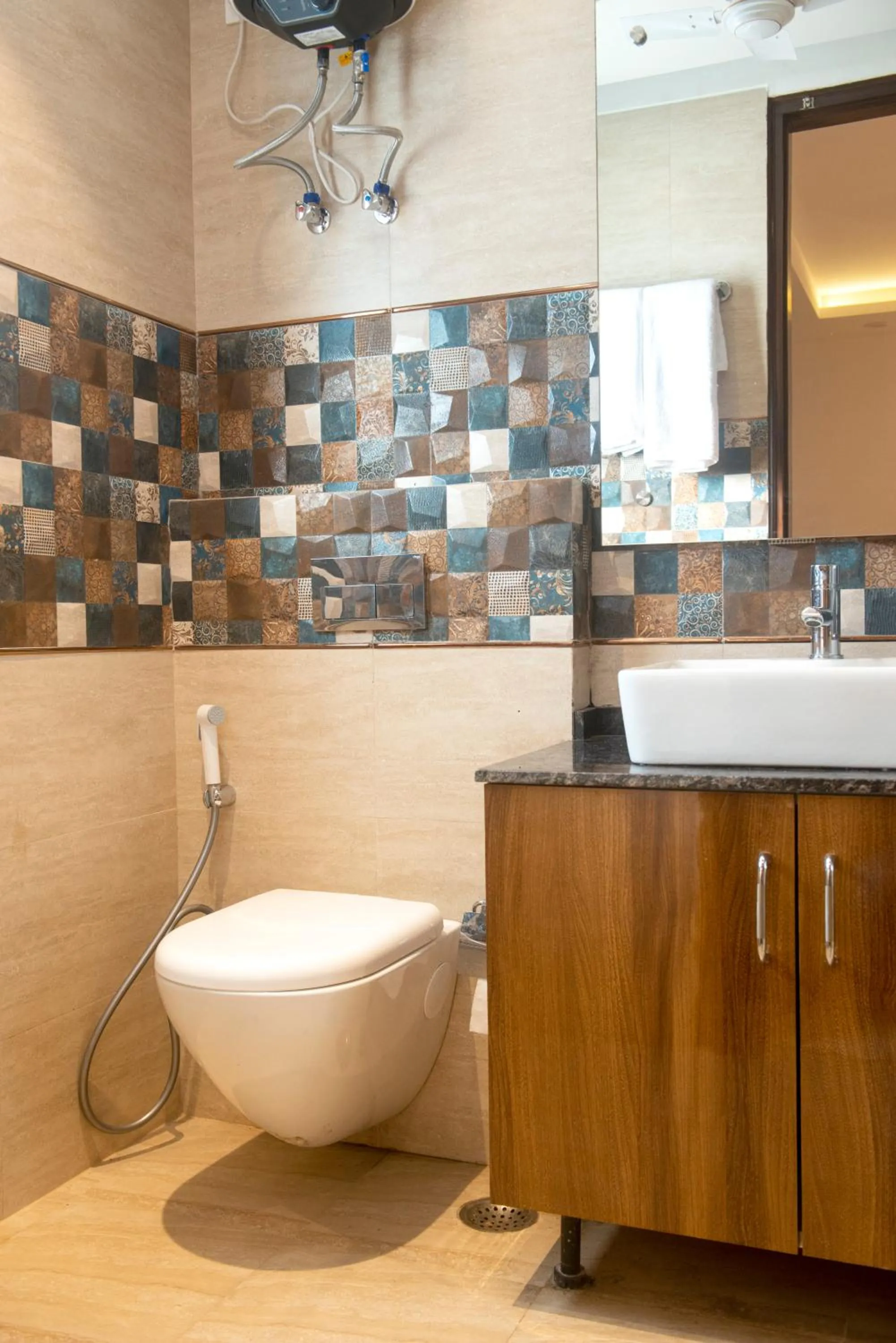 Toilet in Posh Residency Artemis Hospital Road Gurgaon