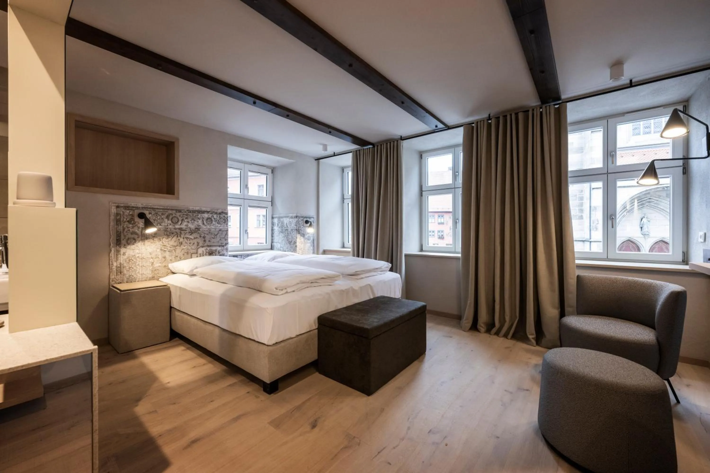 Bedroom, Bed in HOTEL & SPA Goldene Rose