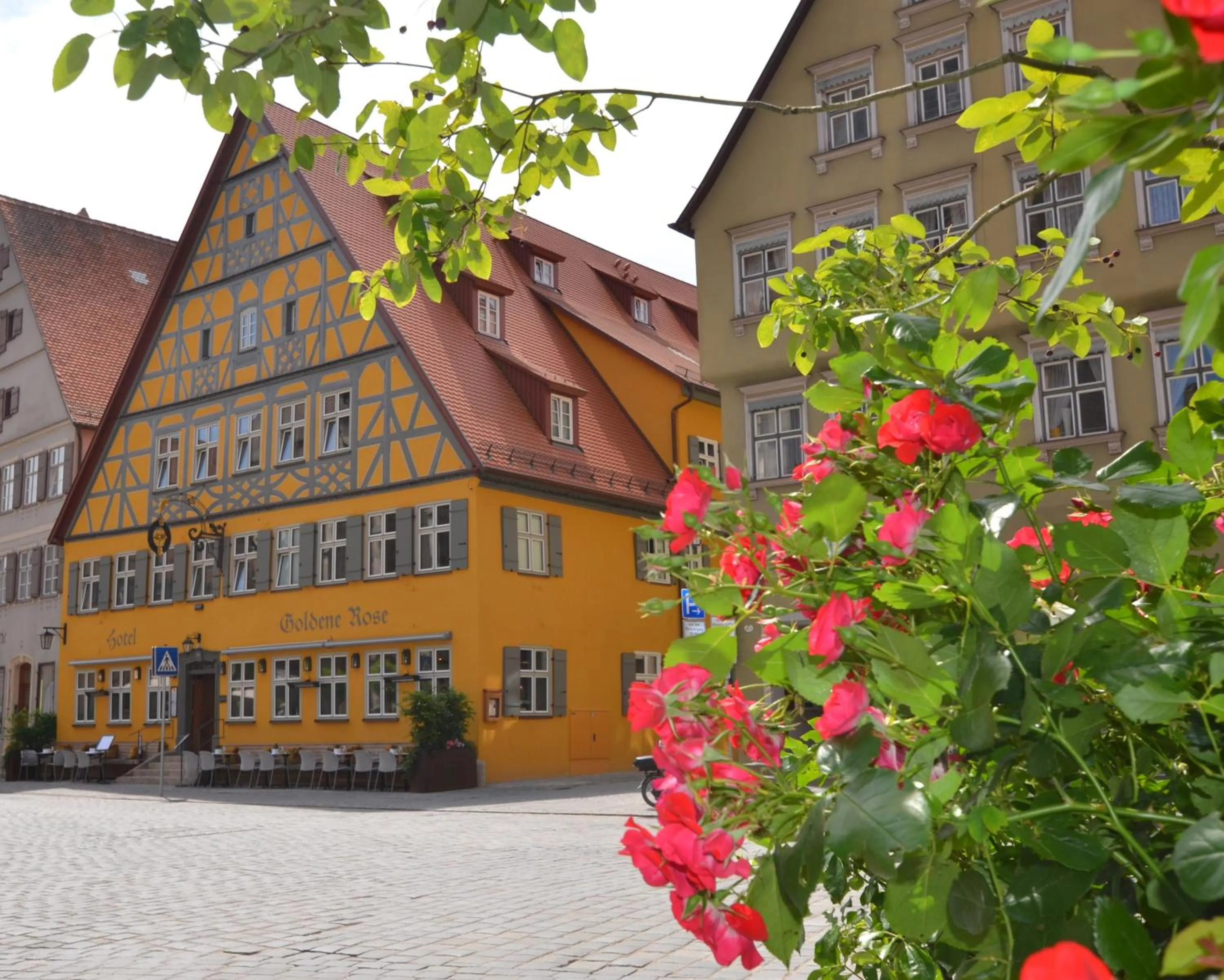 Property building in HOTEL & SPA Goldene Rose