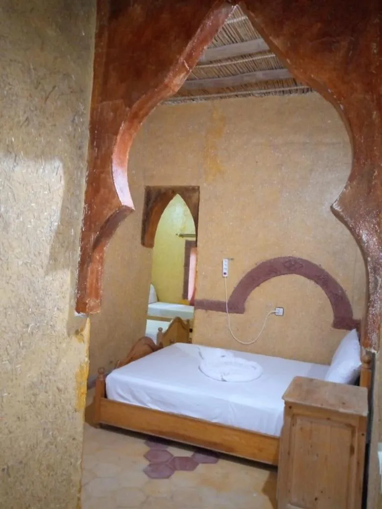 Bed in Les Pyramides Hotel Merzouga