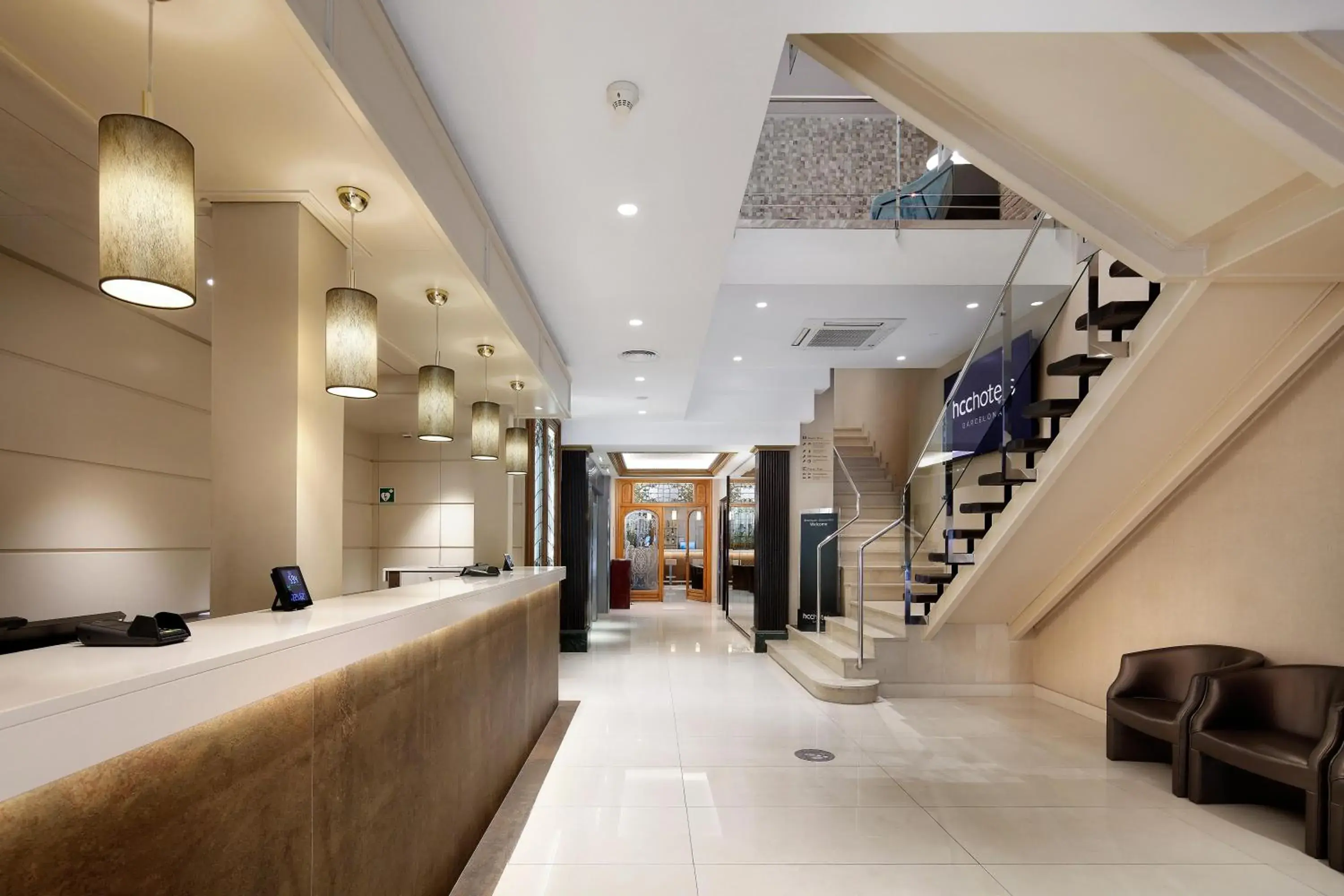 Lobby or reception in HCC Regente Lobby or reception in HCC Regente