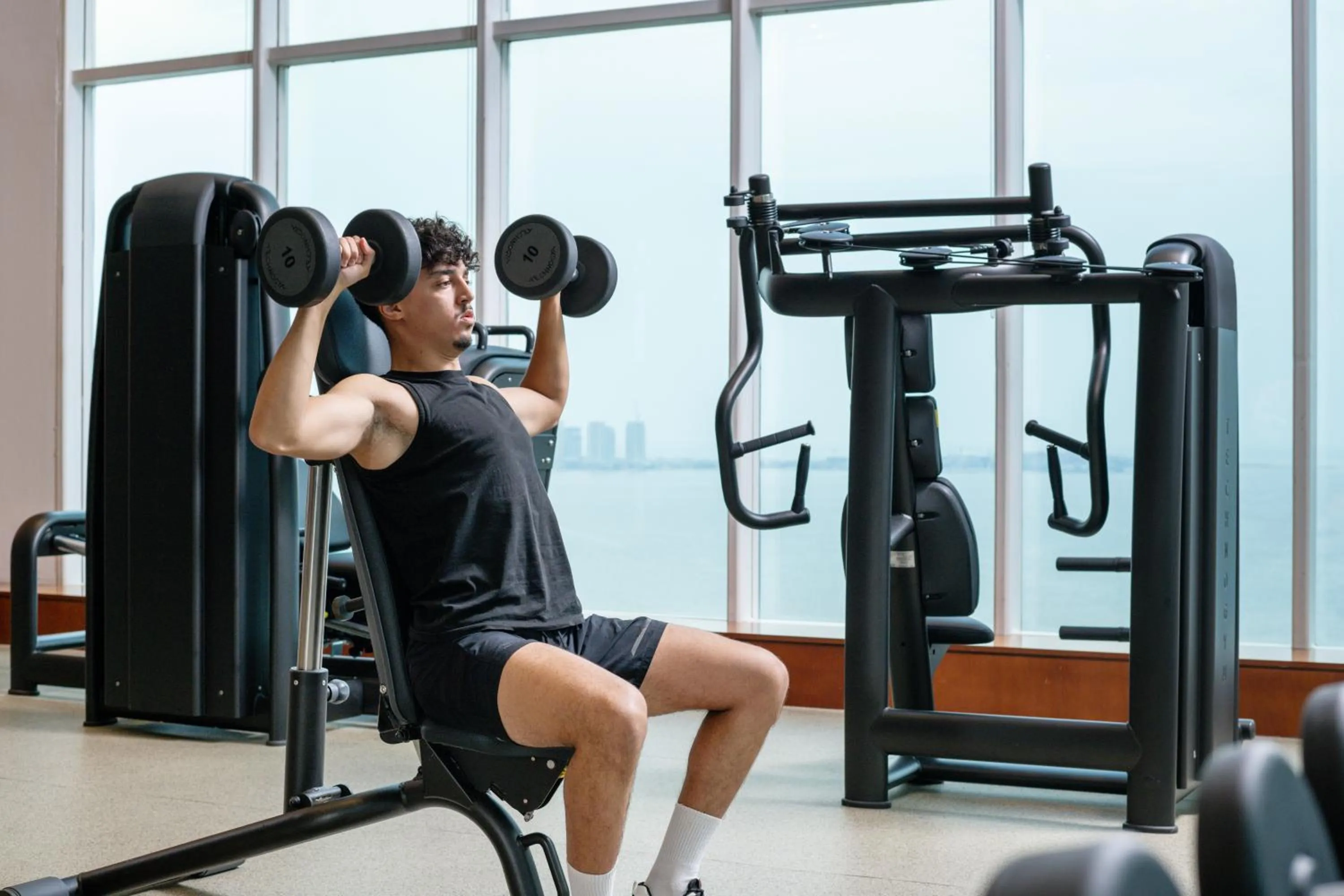 Fitness centre/facilities in Delta Hotels by Marriott City Center Doha