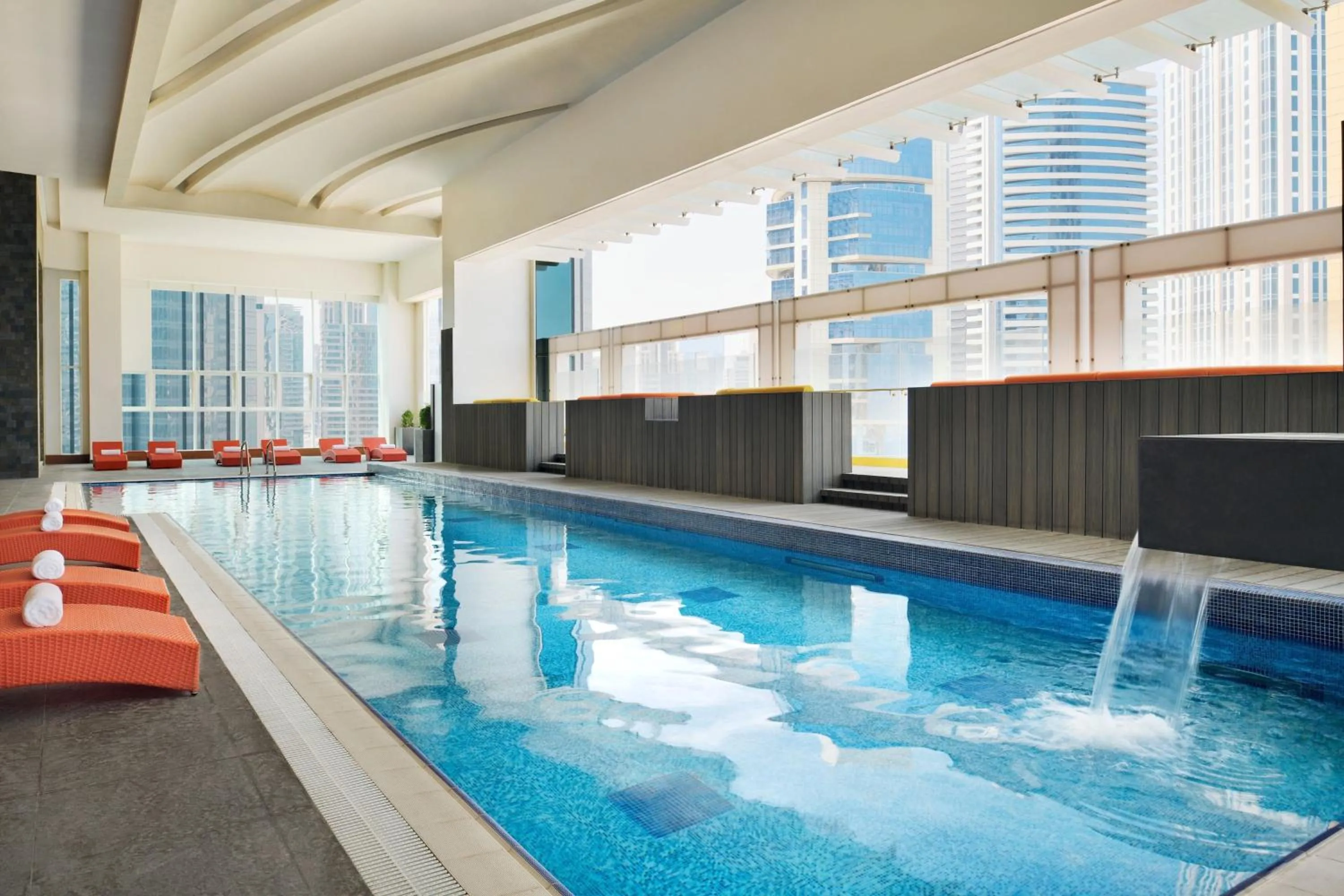 Swimming pool in Delta Hotels by Marriott City Center Doha