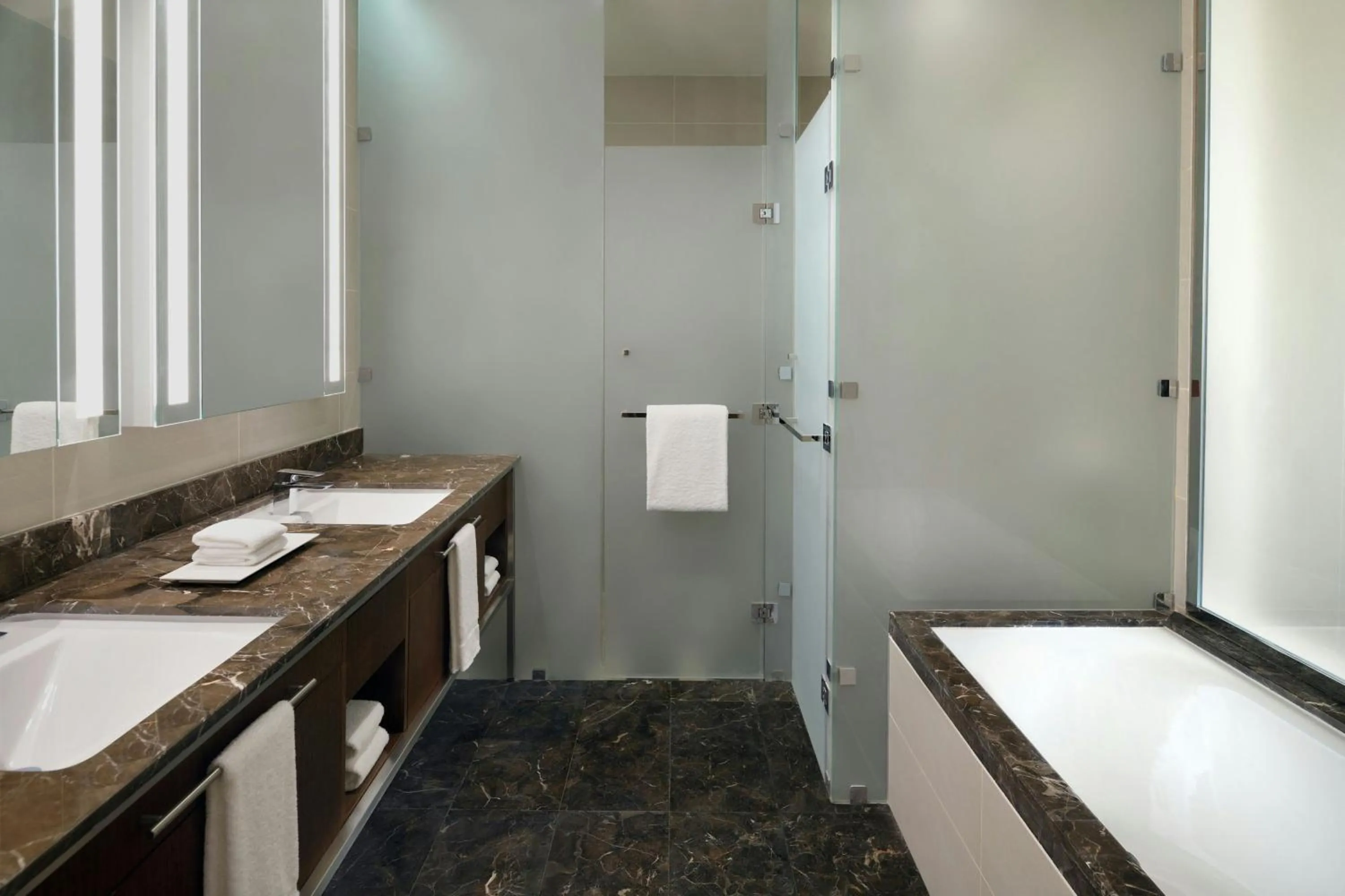 Bathroom in Delta Hotels by Marriott City Center Doha