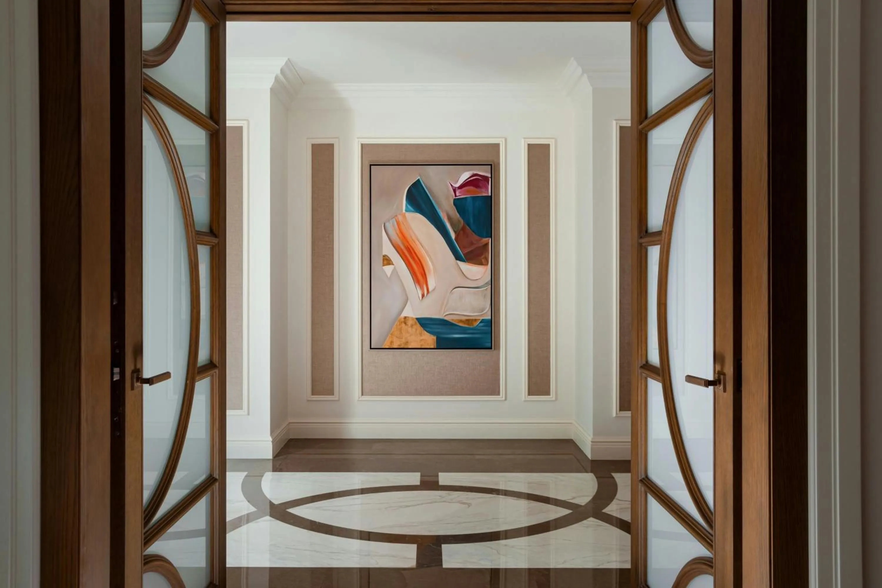 Bedroom in The Ritz-Carlton, Baku