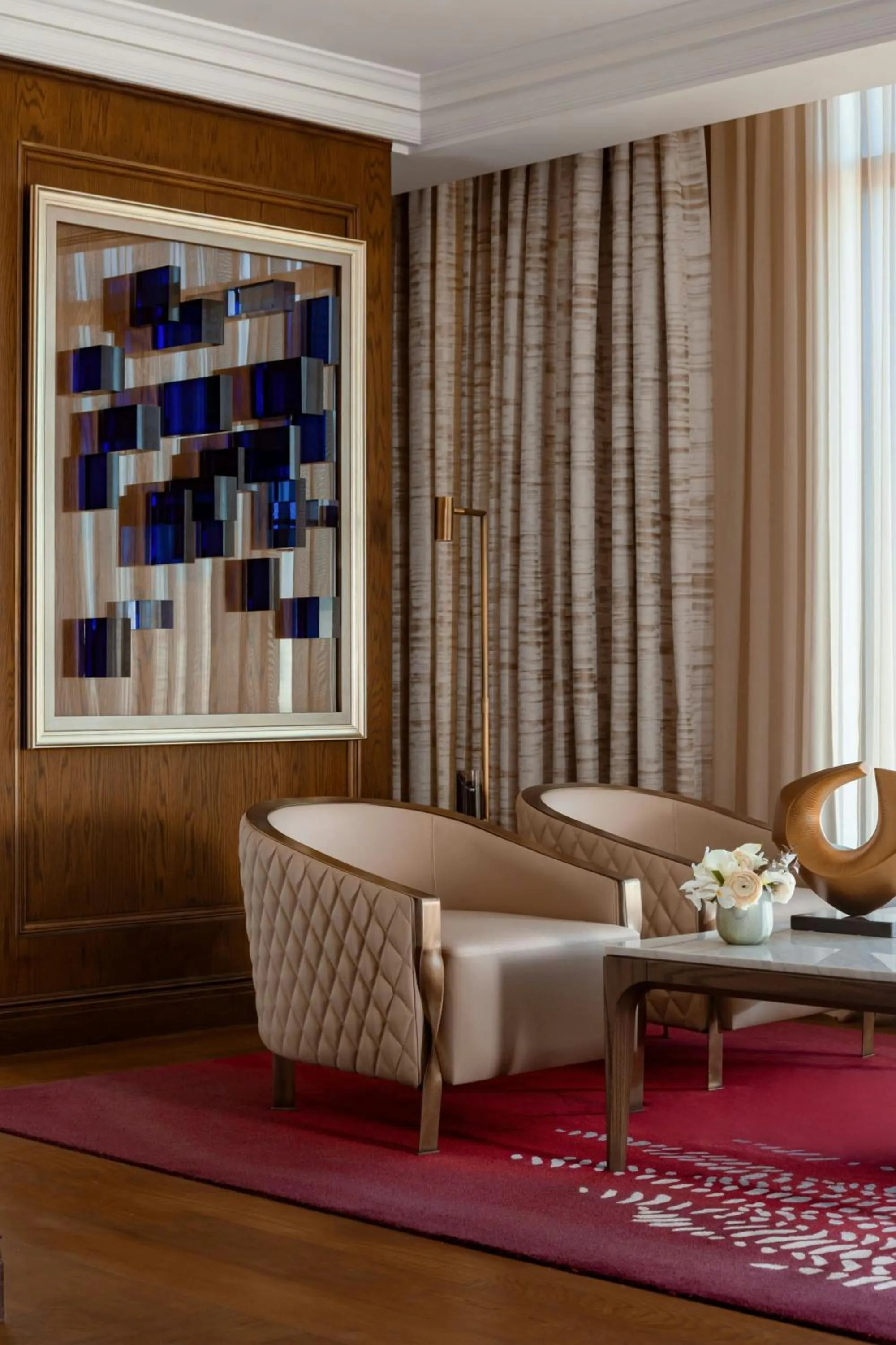 Bedroom in The Ritz-Carlton, Baku