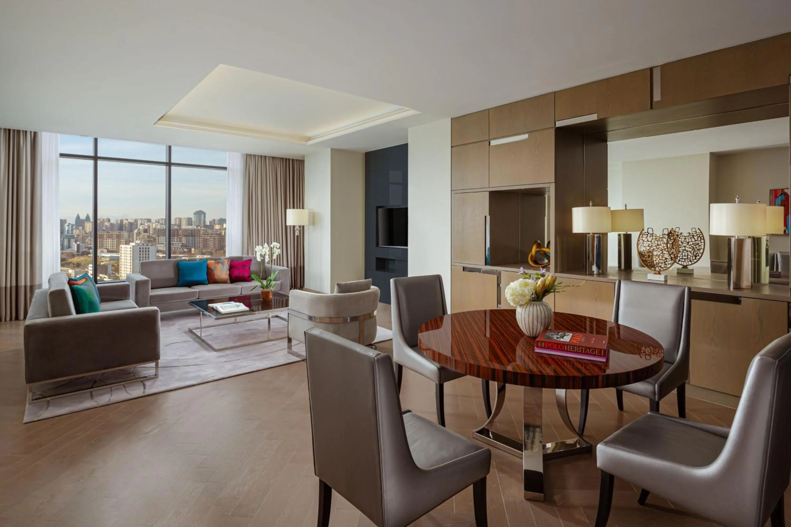 Living room in The Ritz-Carlton, Baku