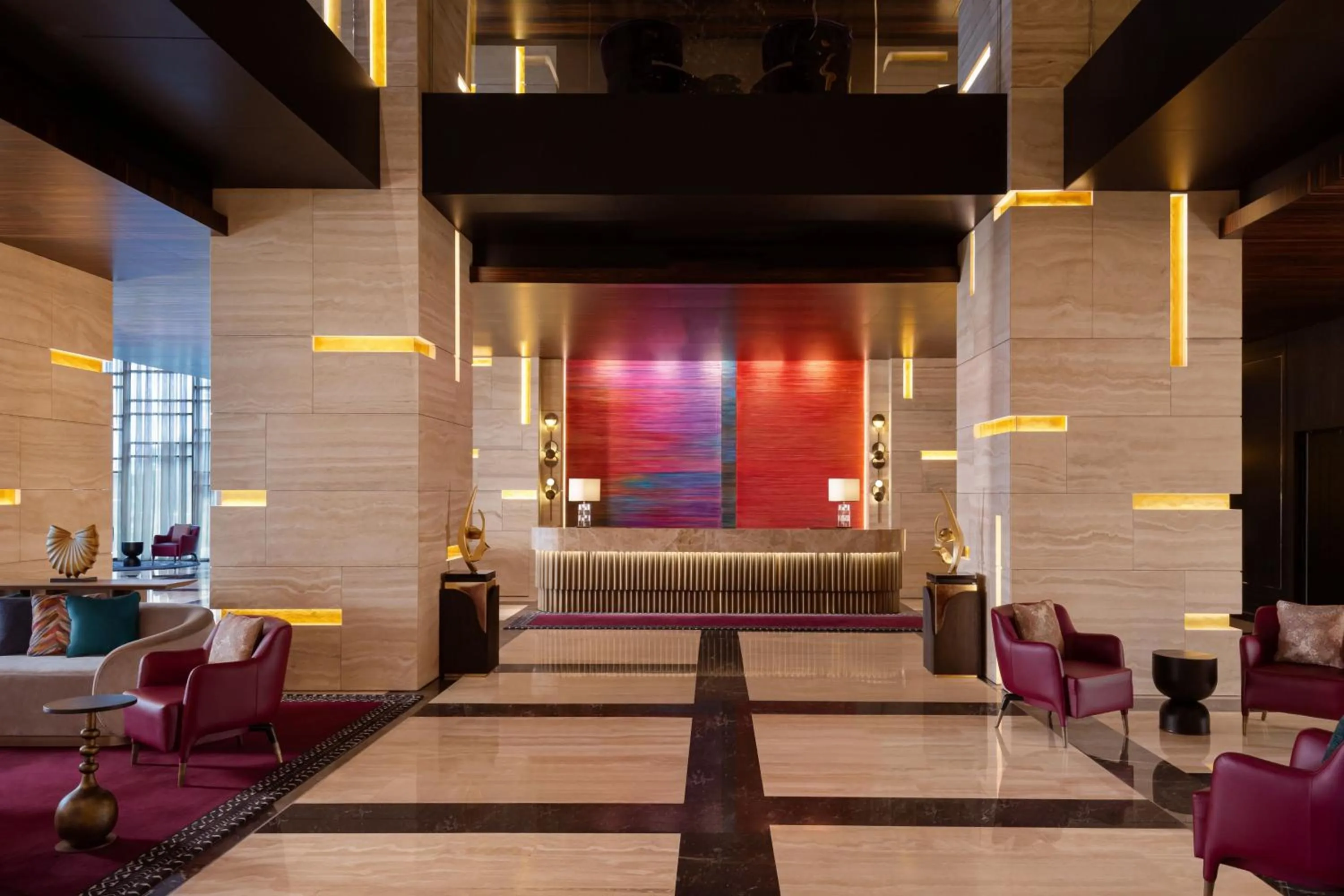 Lobby or reception in The Ritz-Carlton, Baku