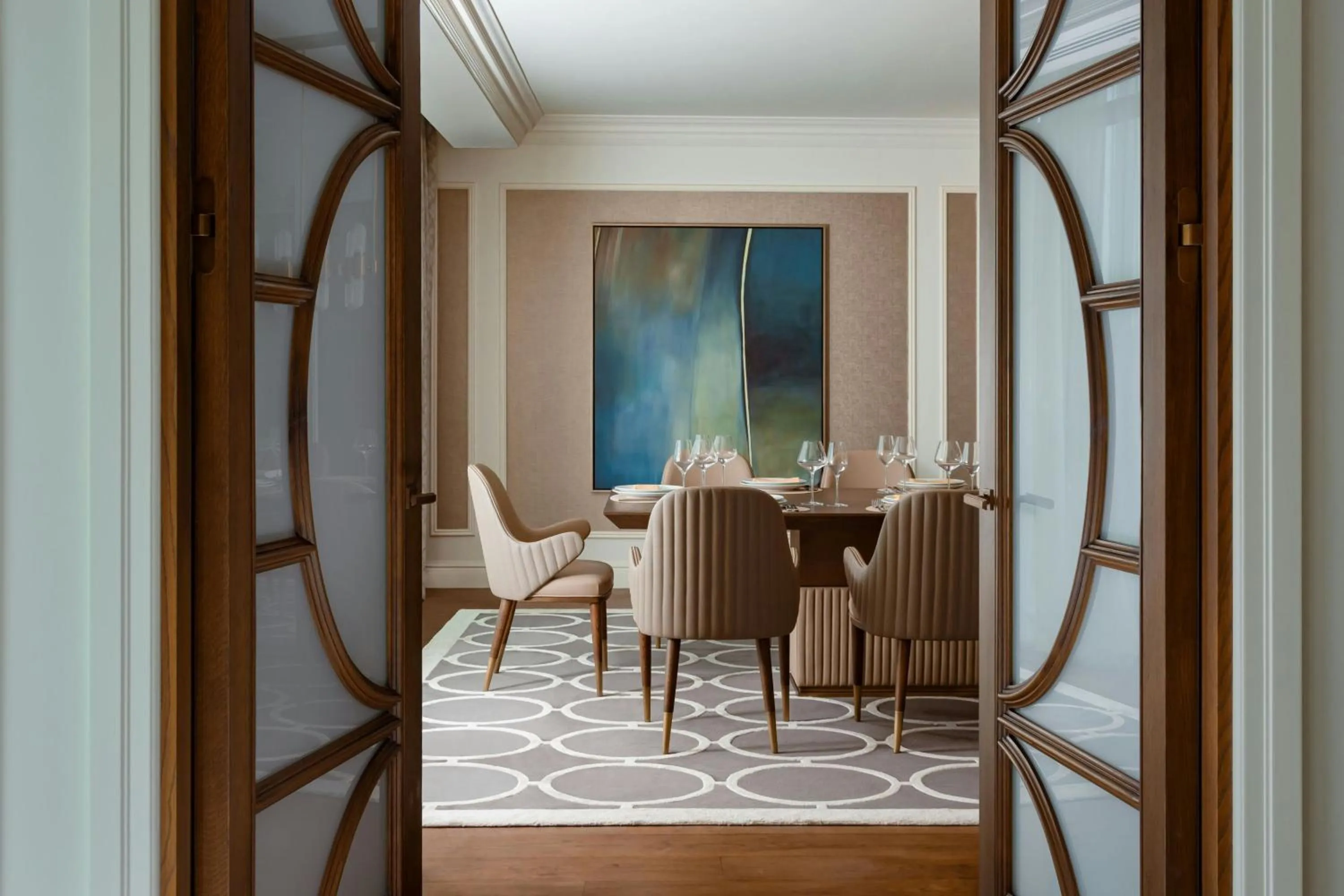 Bedroom in The Ritz-Carlton, Baku