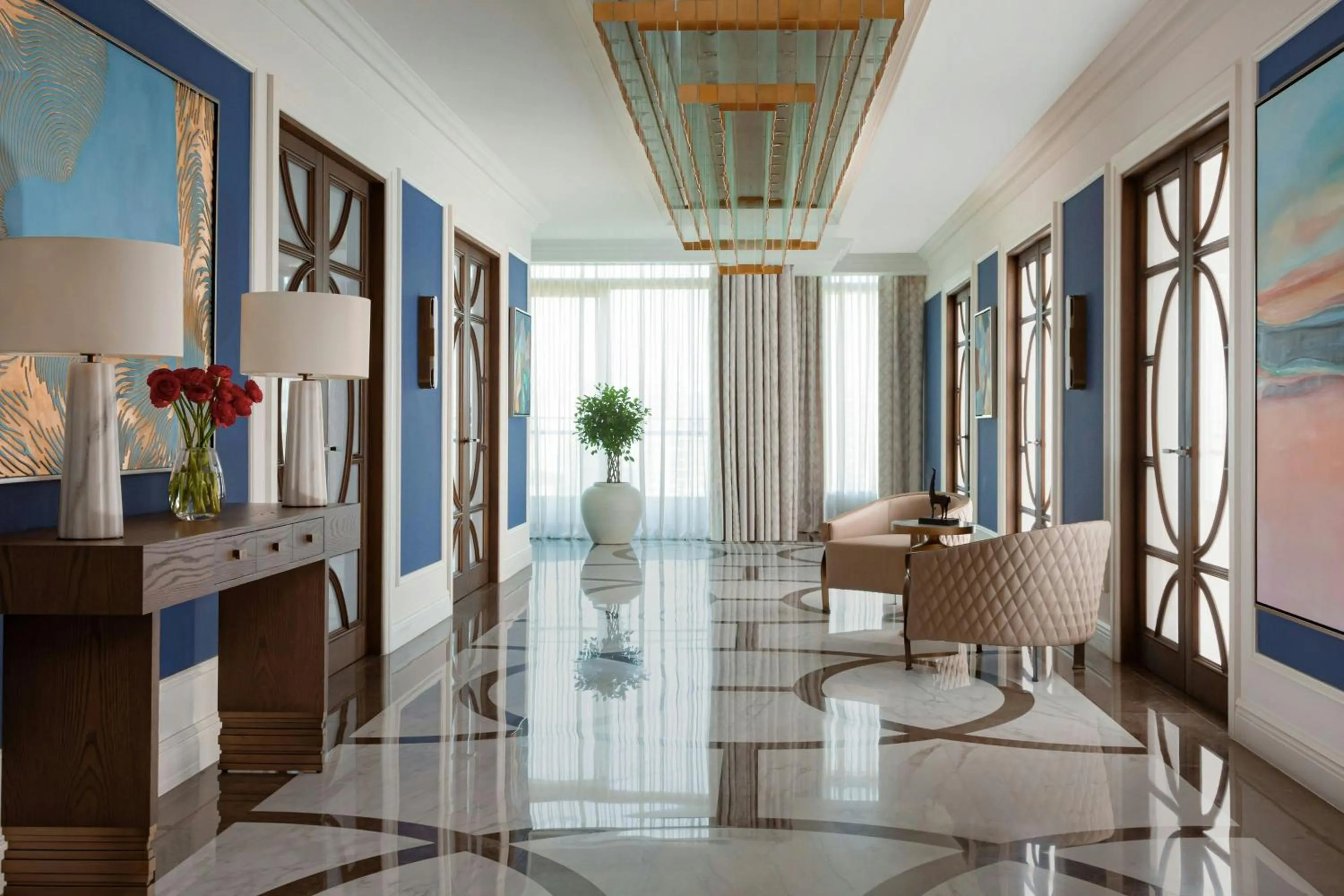 Bedroom in The Ritz-Carlton, Baku