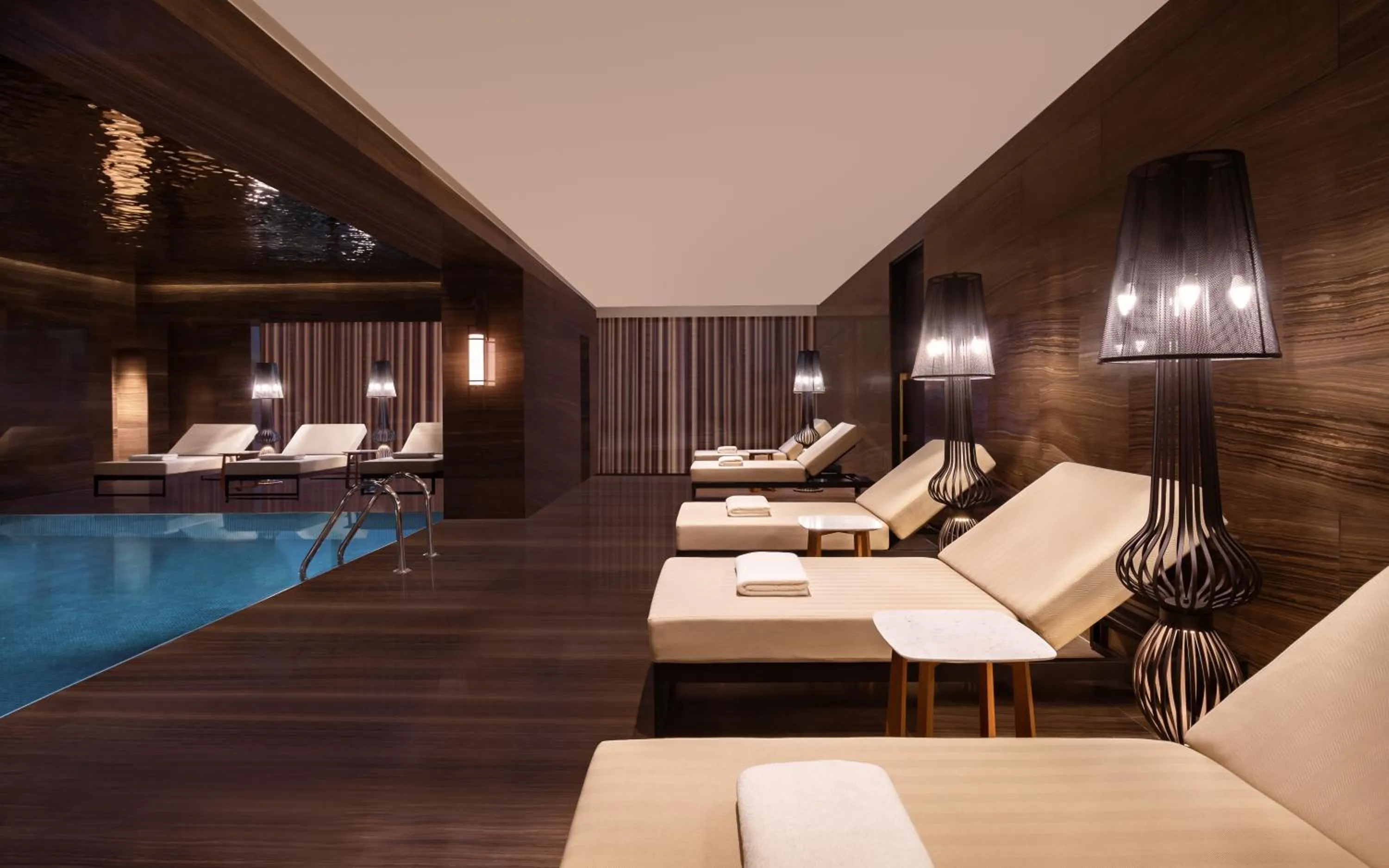 Swimming pool in The Ritz-Carlton, Baku