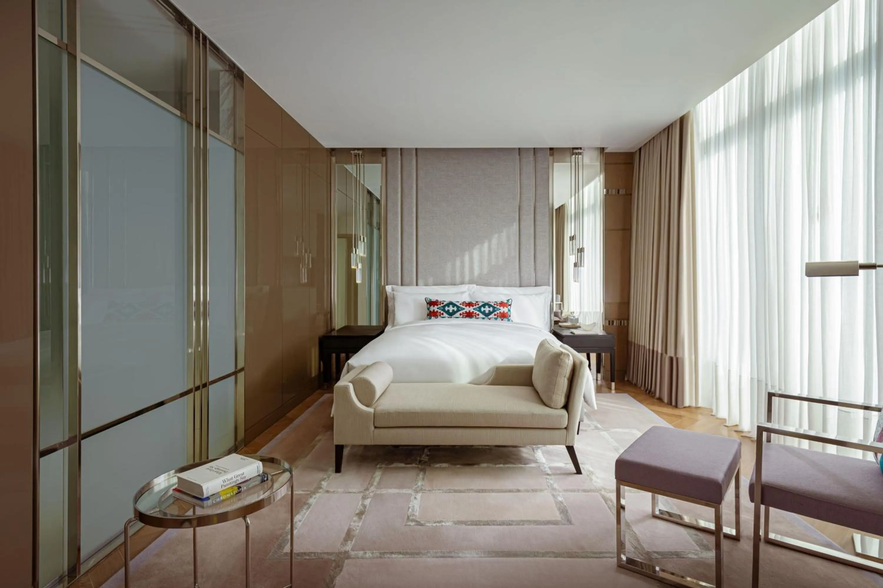 Bedroom, Bed in The Ritz-Carlton, Baku