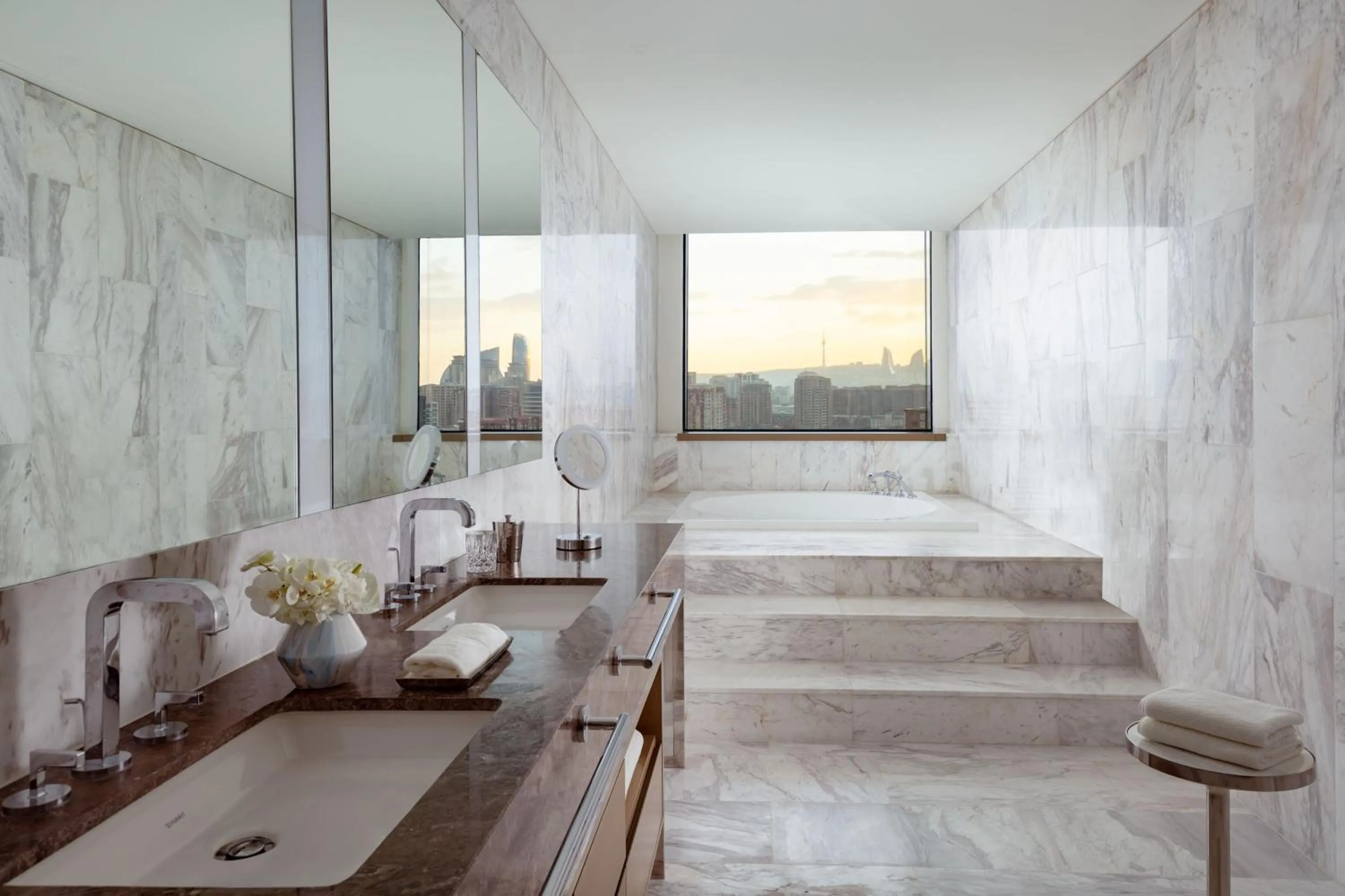 Bathroom in The Ritz-Carlton, Baku