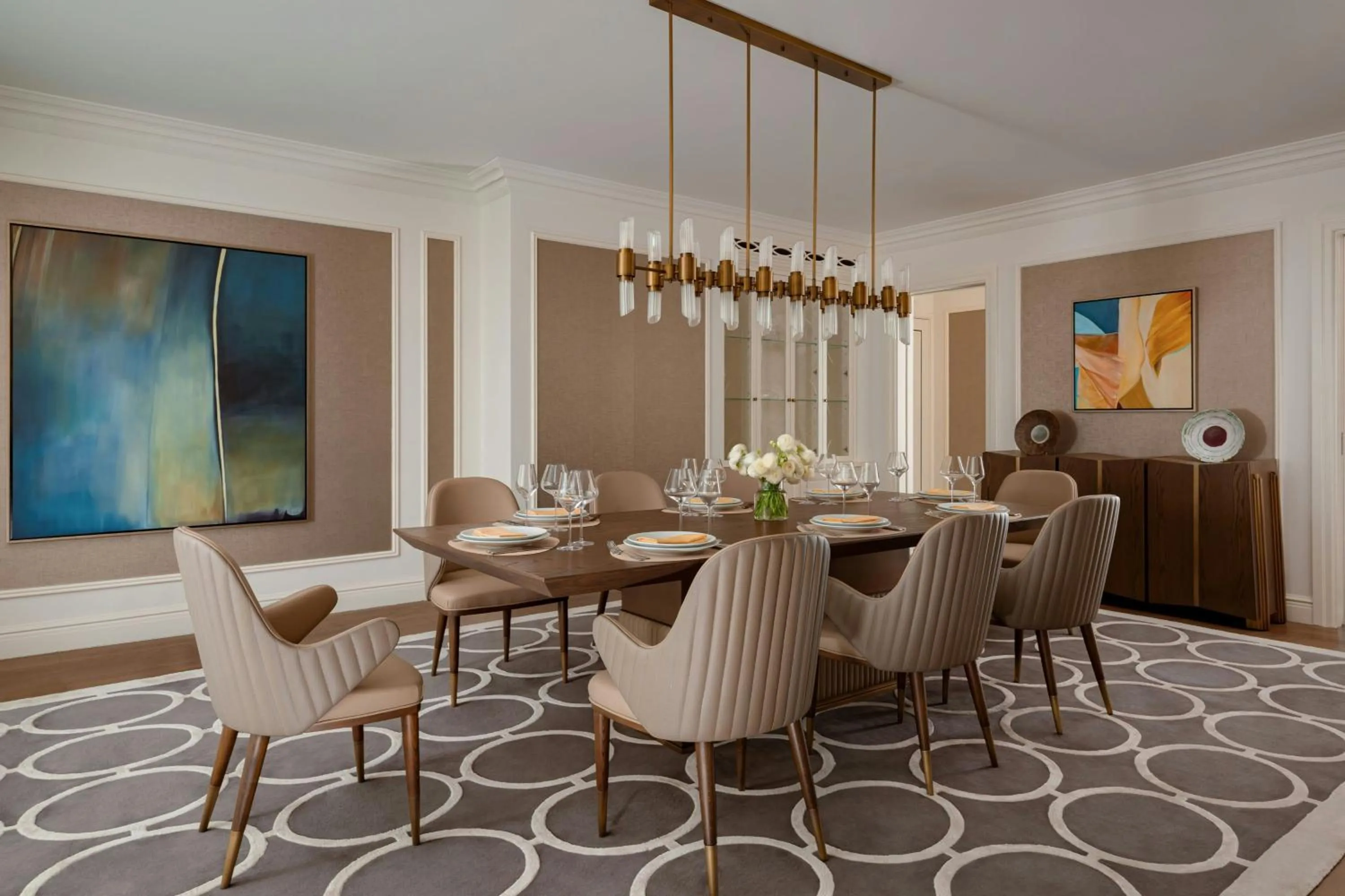 Bedroom in The Ritz-Carlton, Baku