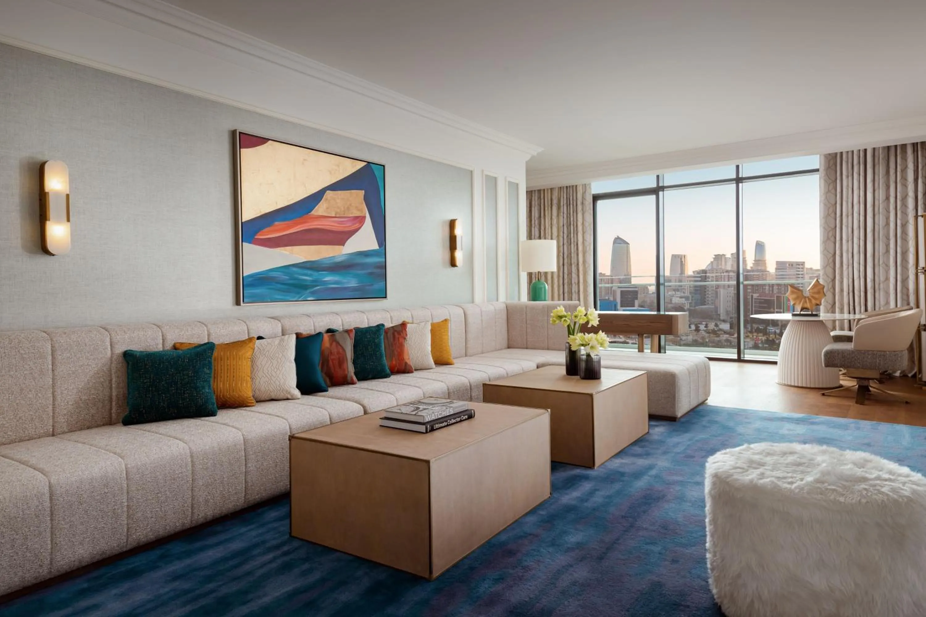 Bedroom in The Ritz-Carlton, Baku