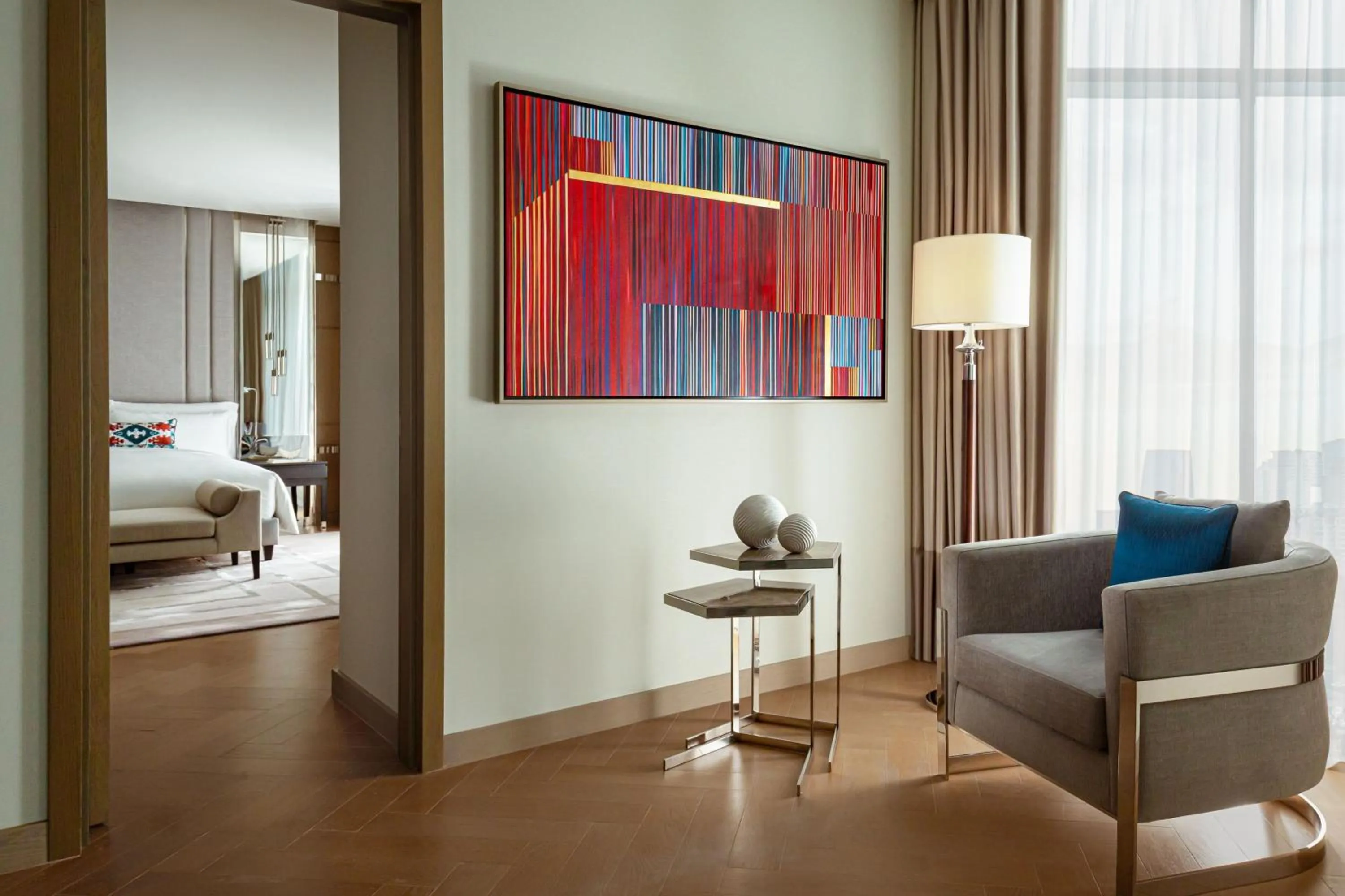 Bedroom, Bed in The Ritz-Carlton, Baku