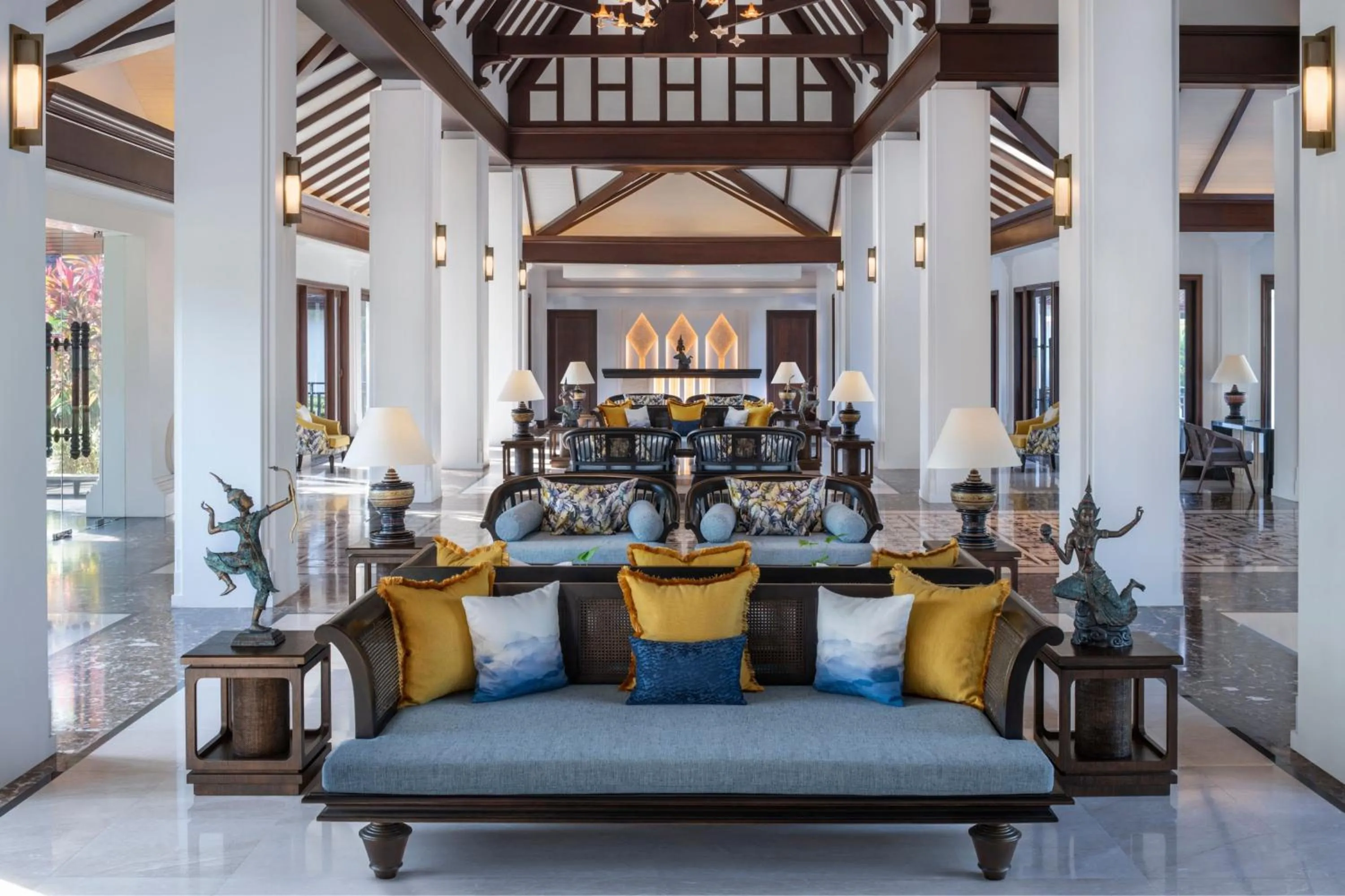 Lobby or reception in JW Marriott Khao Lak Resort Suites
