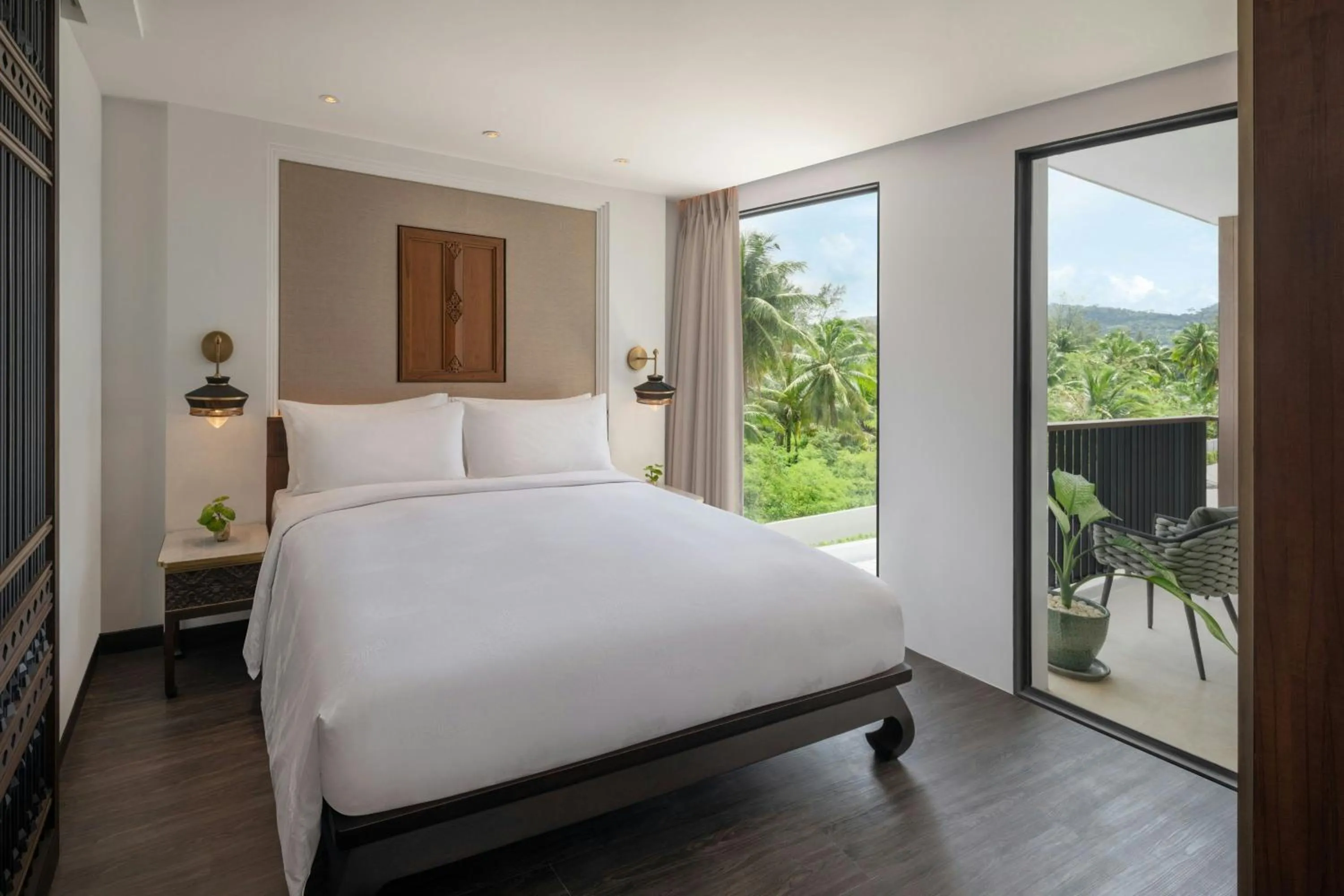 Bedroom, Bed in Marriott Vacation Club, Khao Lak Beach Resort