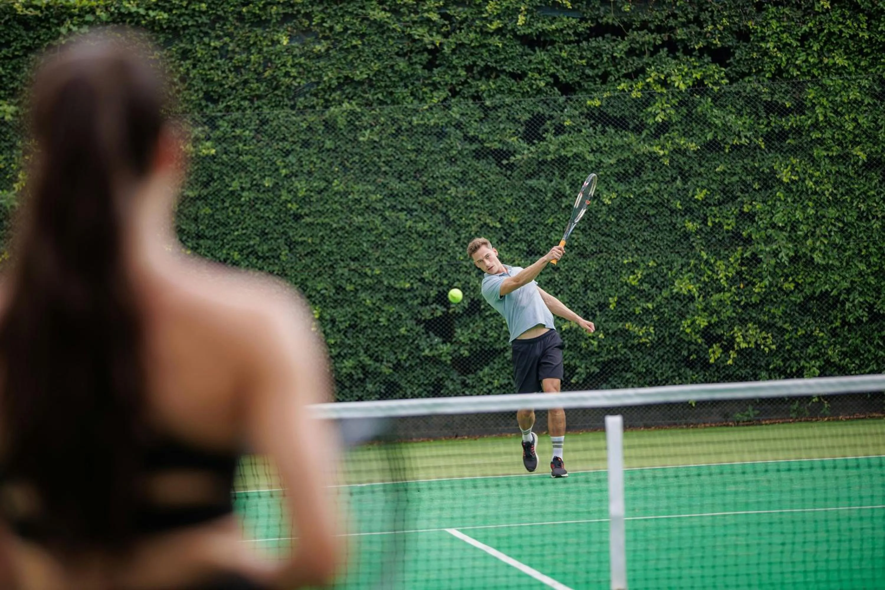 Tennis court in Marriott Vacation Club, Khao Lak Beach Resort