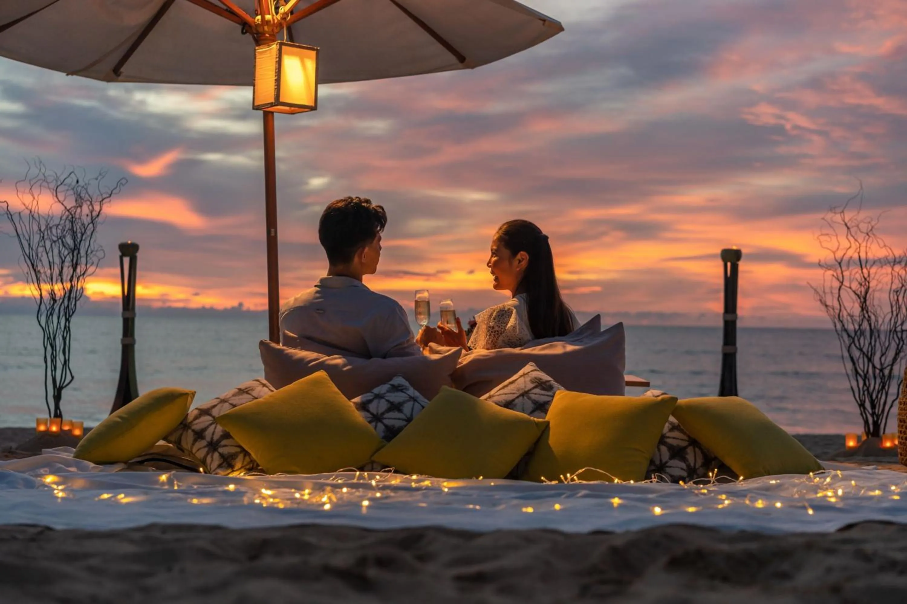 Beach in JW Marriott Khao Lak Resort Suites