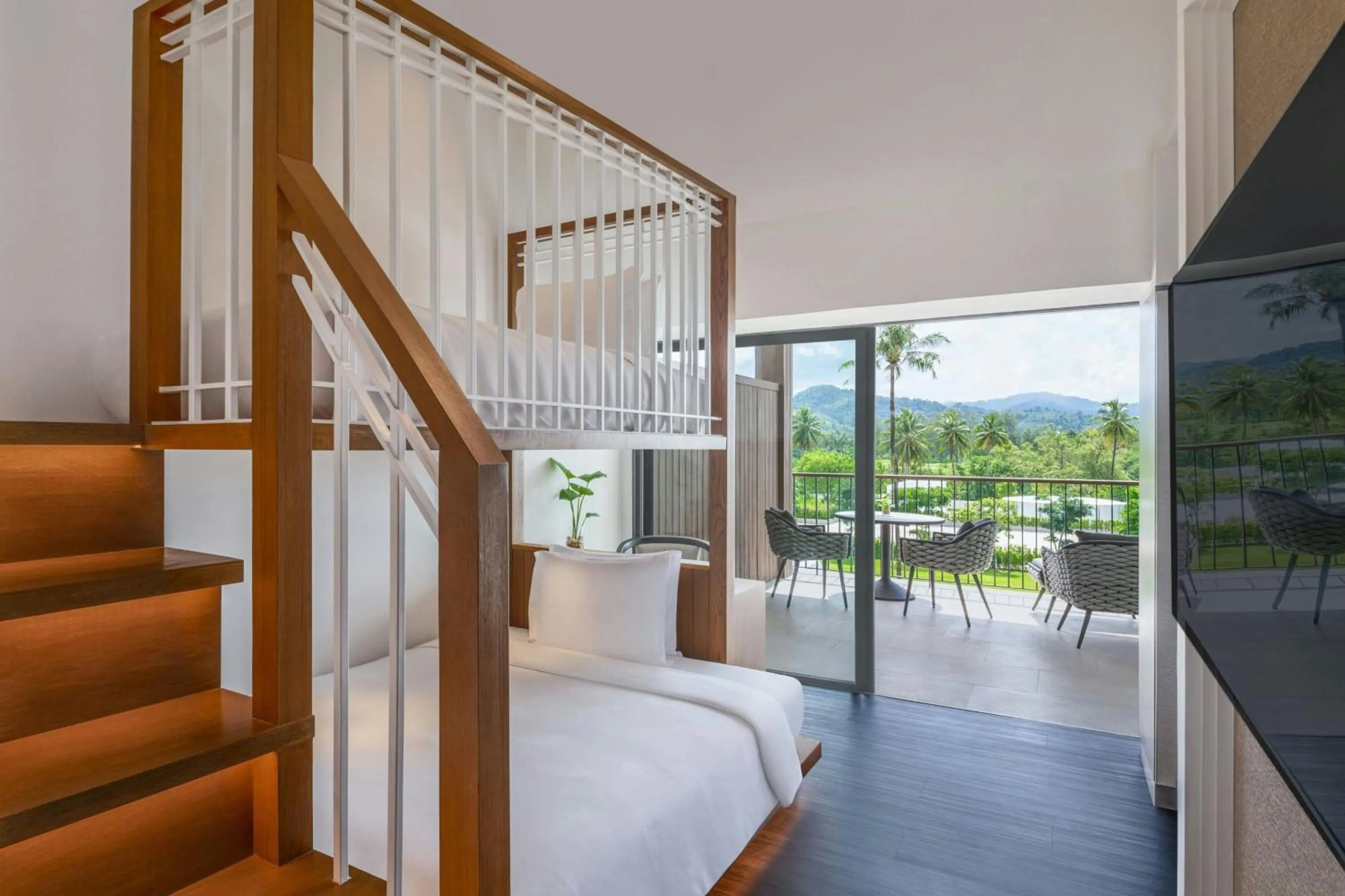 Bedroom, Bed in Marriott Vacation Club, Khao Lak Beach Resort