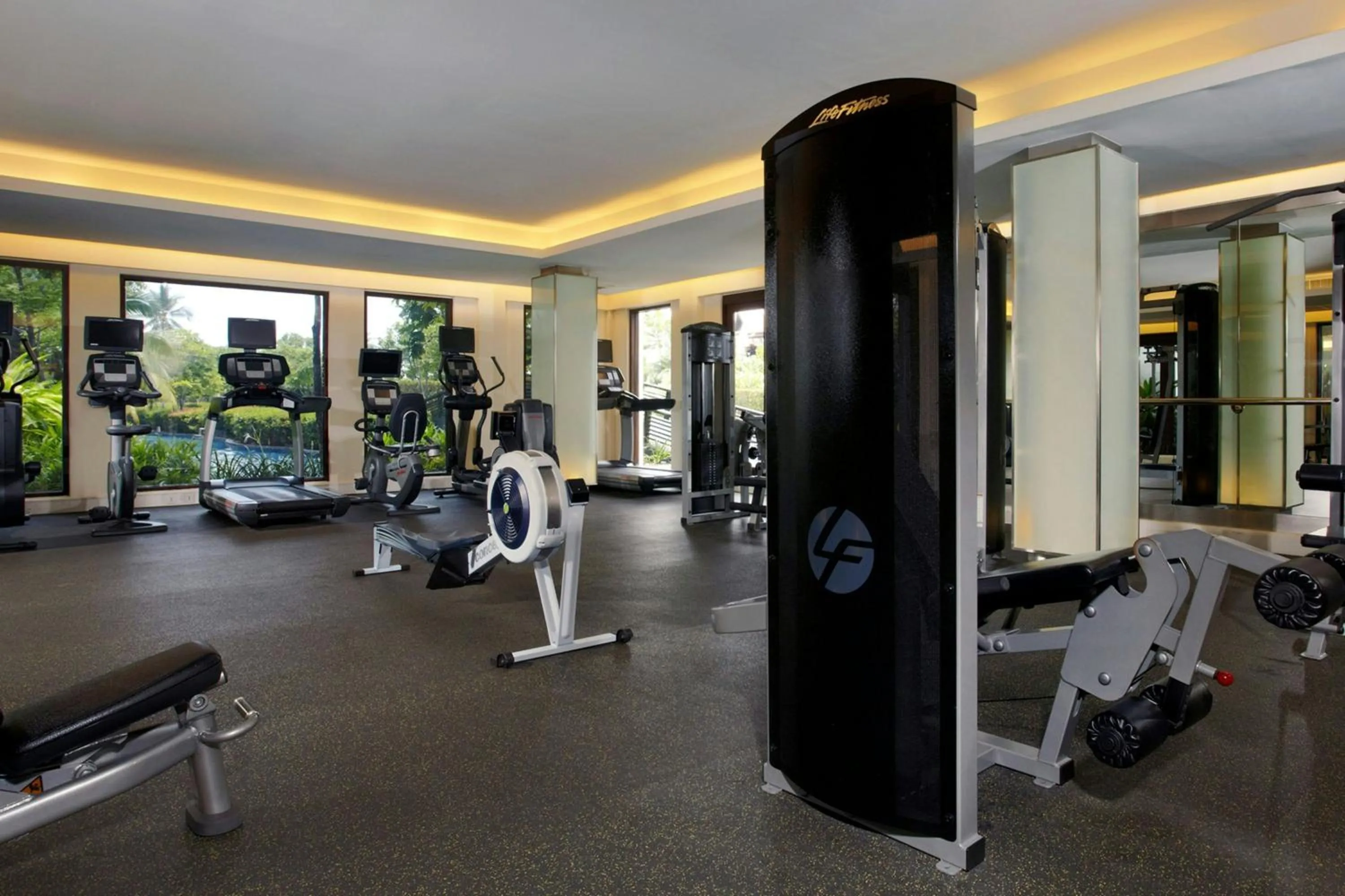 Fitness centre/facilities in Marriott Vacation Club, Khao Lak Beach Resort