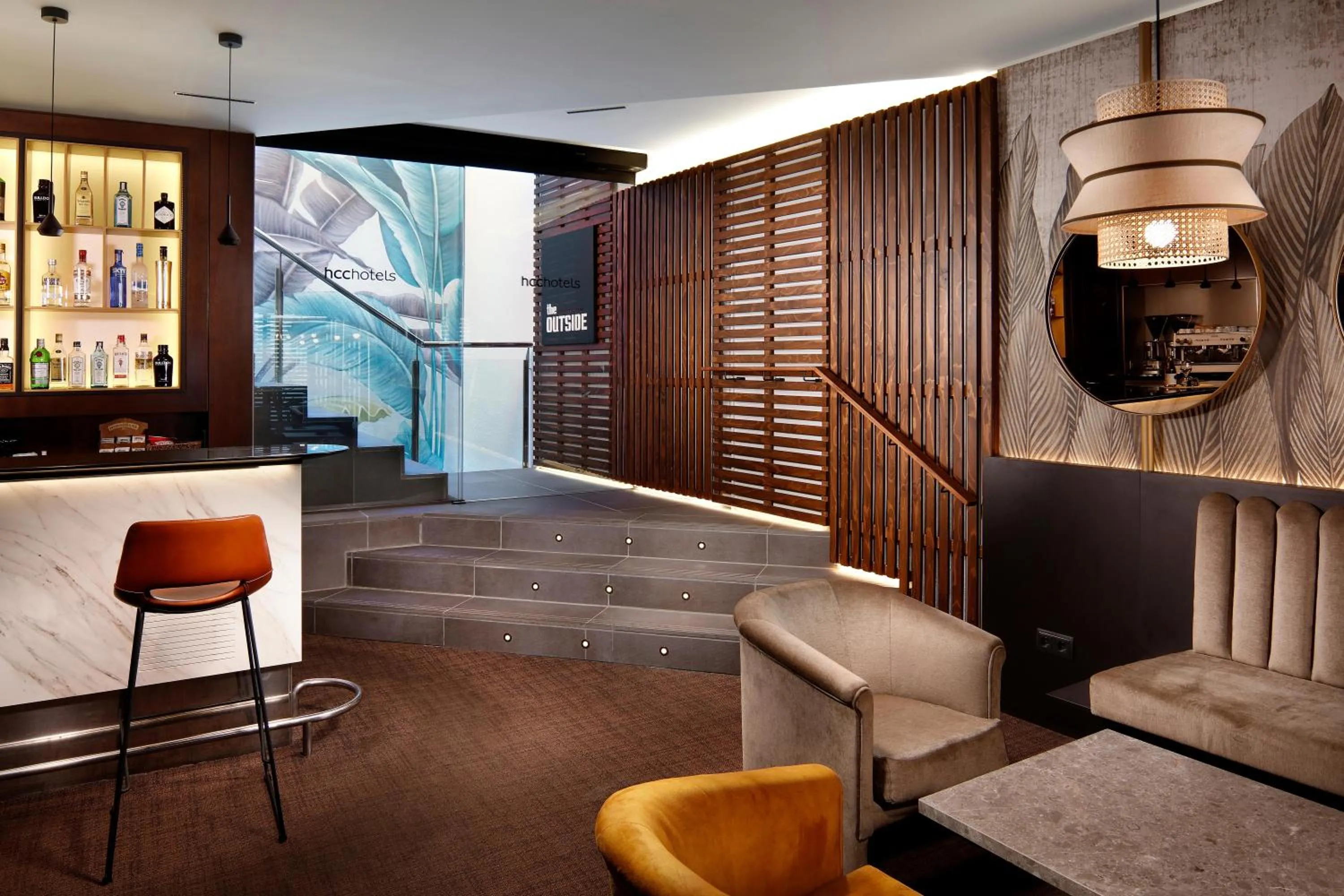 Lounge or bar in HCC St. Moritz