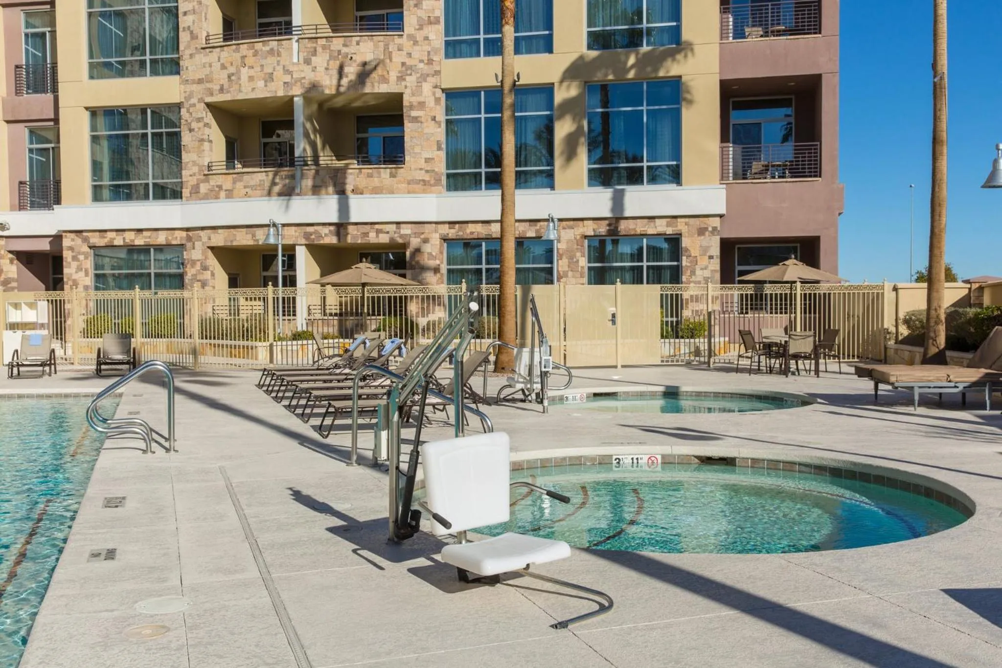 Swimming pool in Staybridge Suites Las Vegas - Stadium District