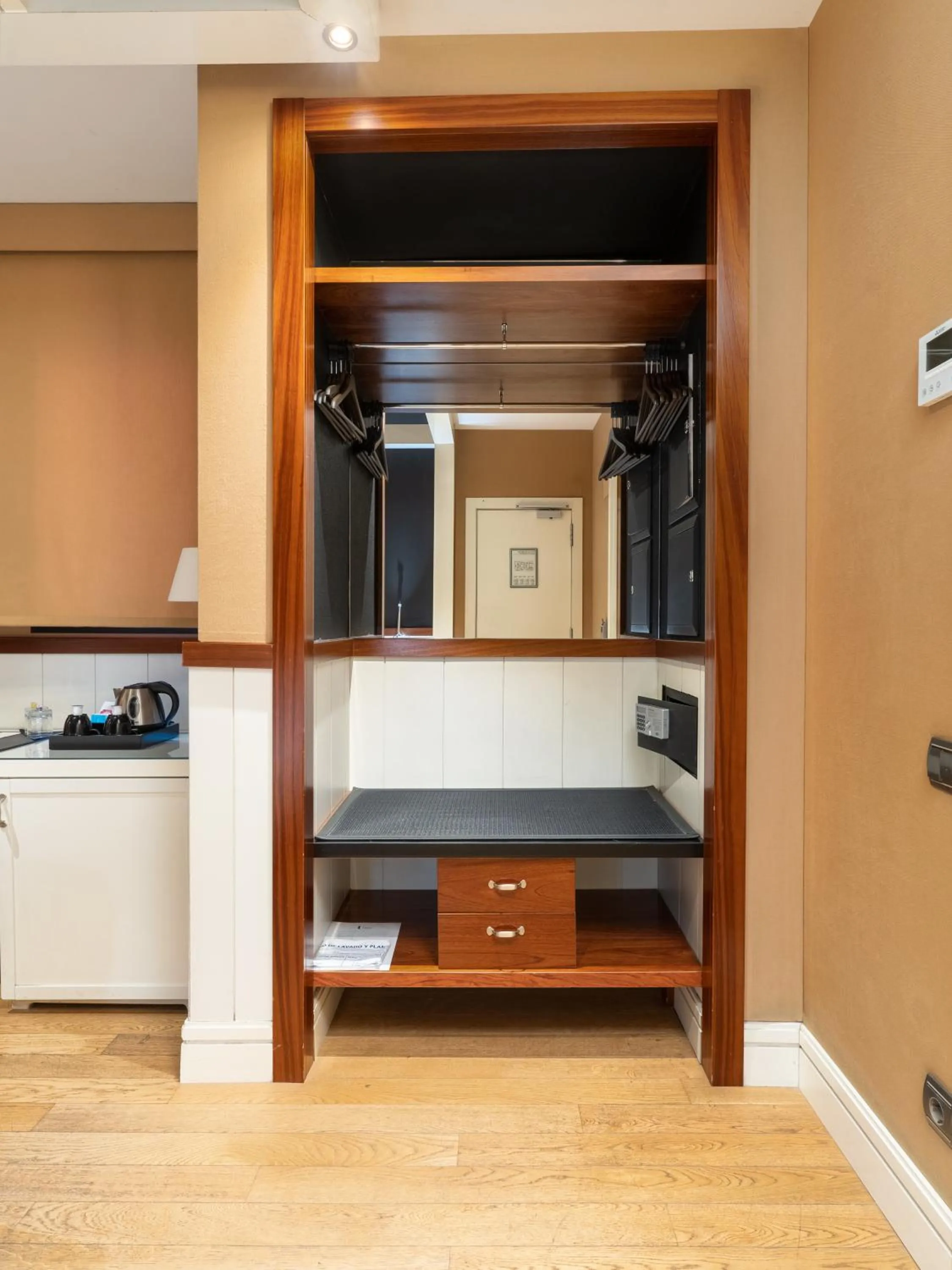 wardrobe in U232 Hotel
