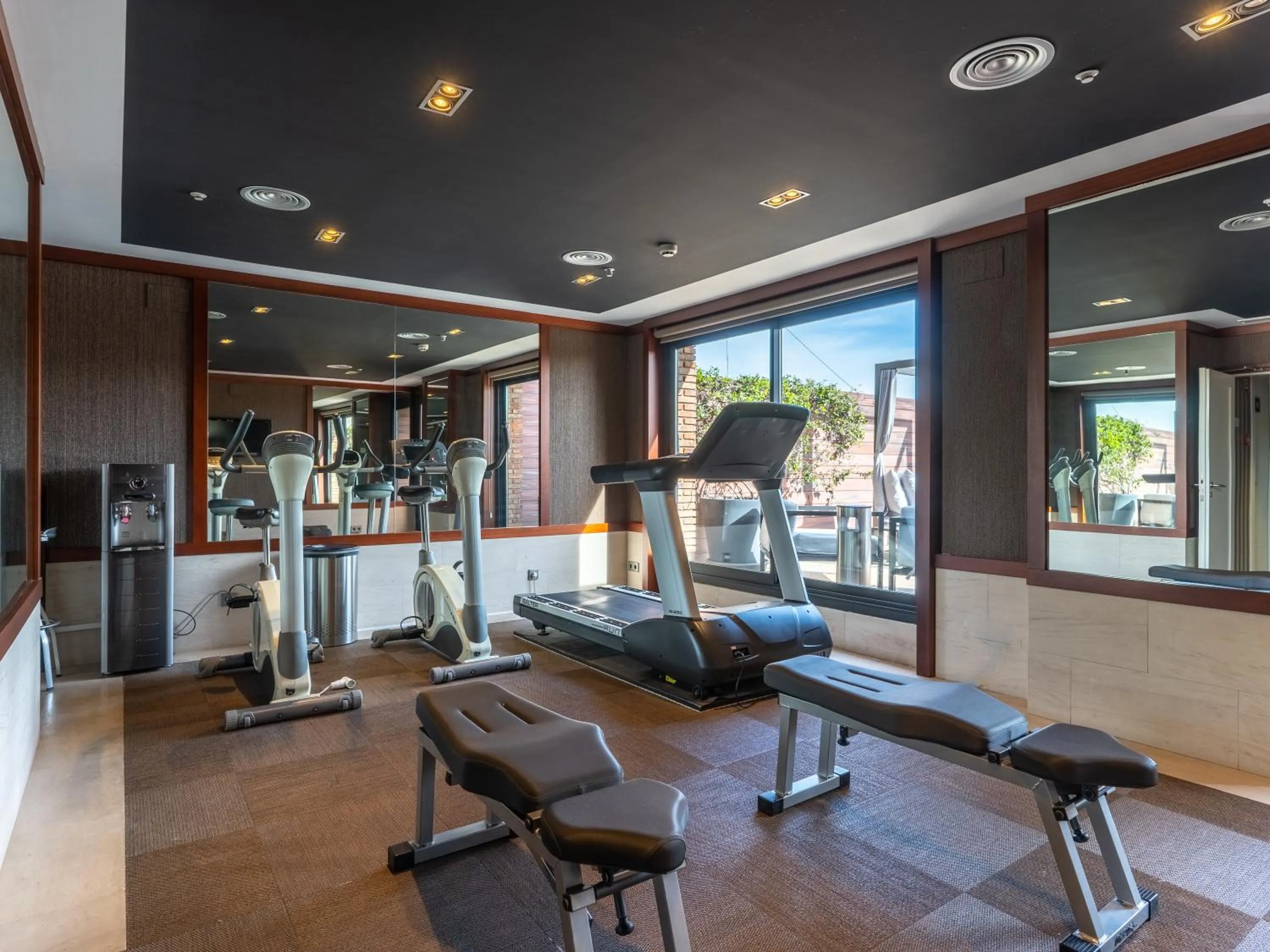 Fitness centre/facilities in U232 Hotel