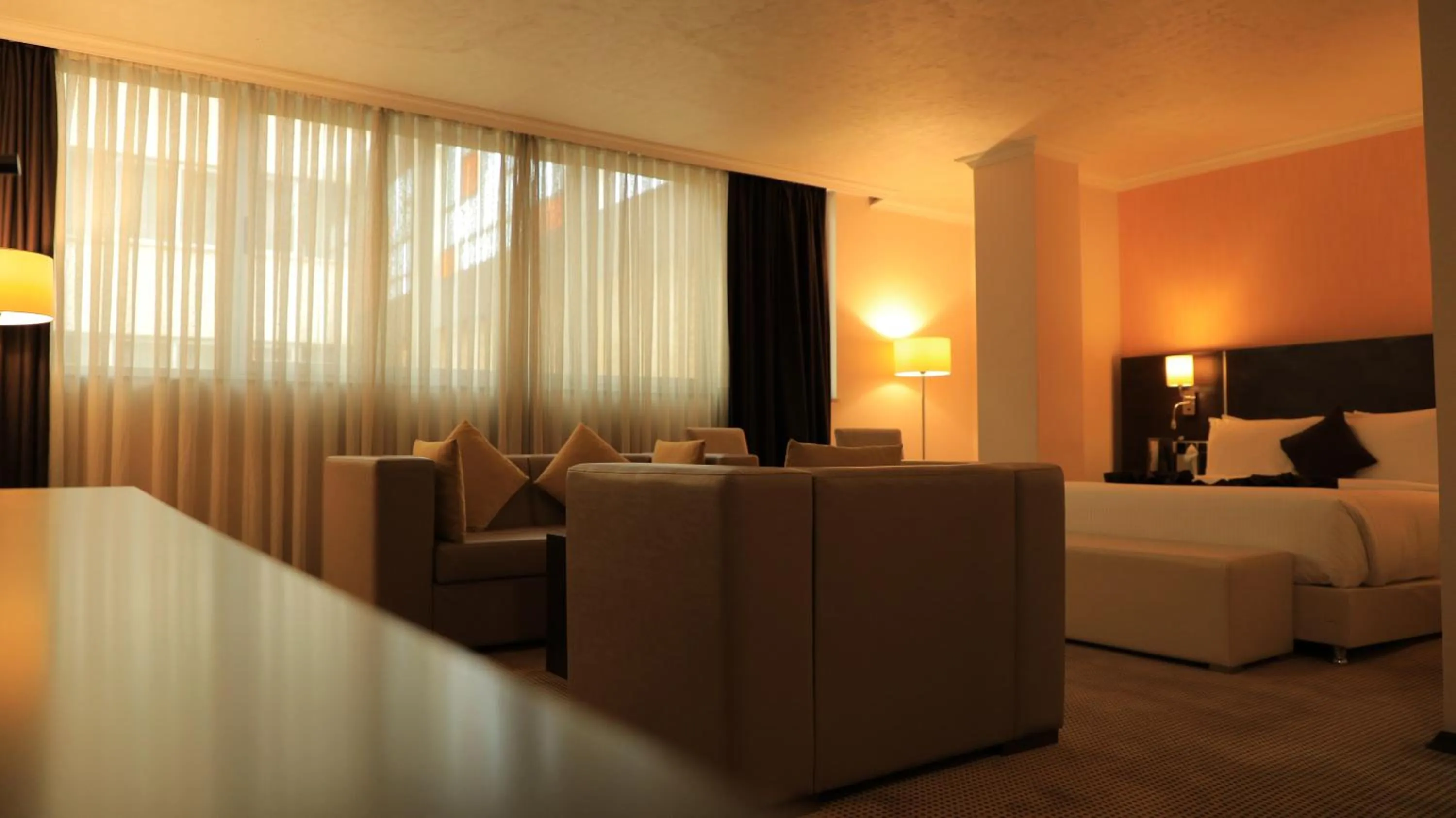 Bed in Cassiopeia Hotel