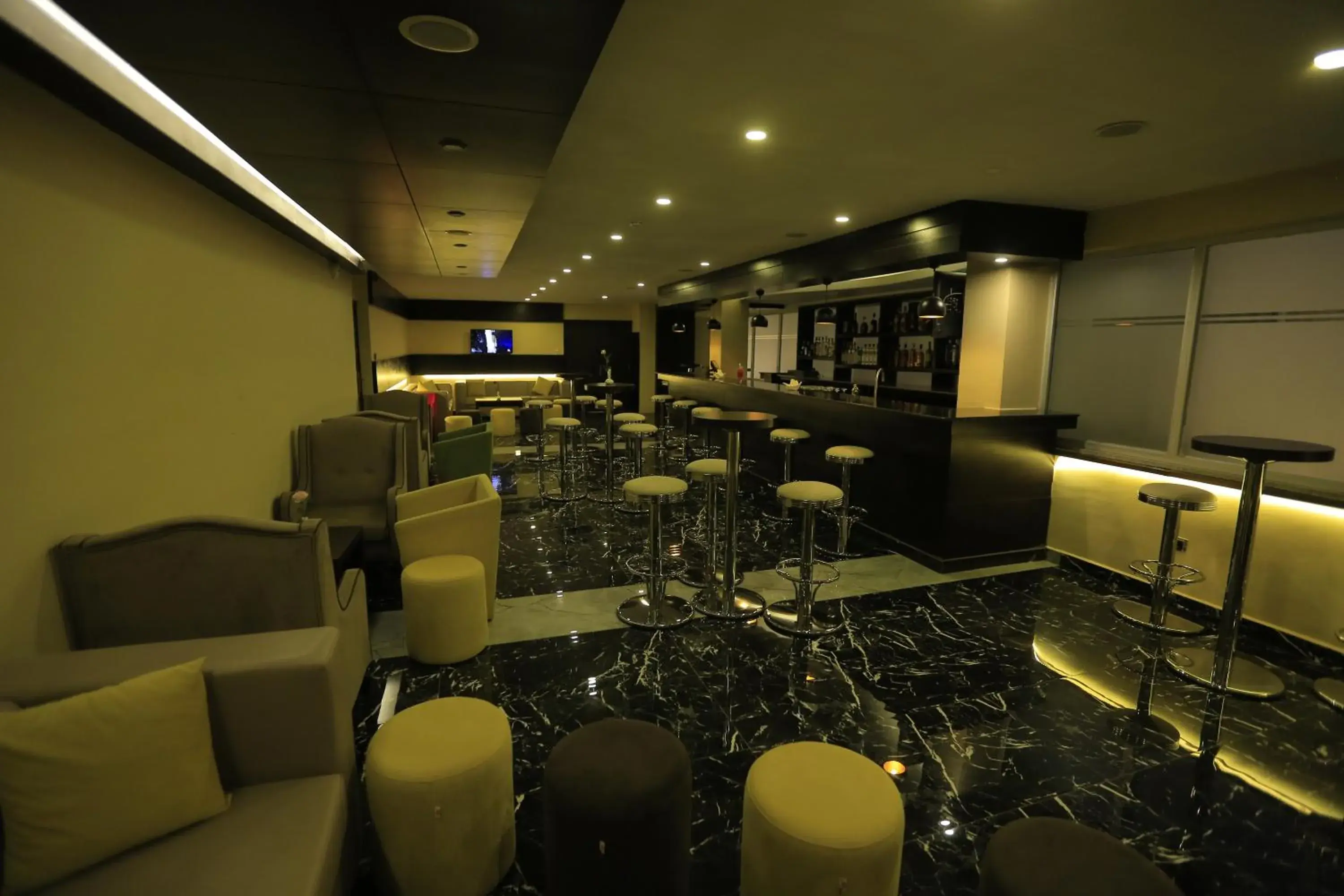 Lounge or bar in Cassiopeia Hotel Lounge or bar in Cassiopeia Hotel
