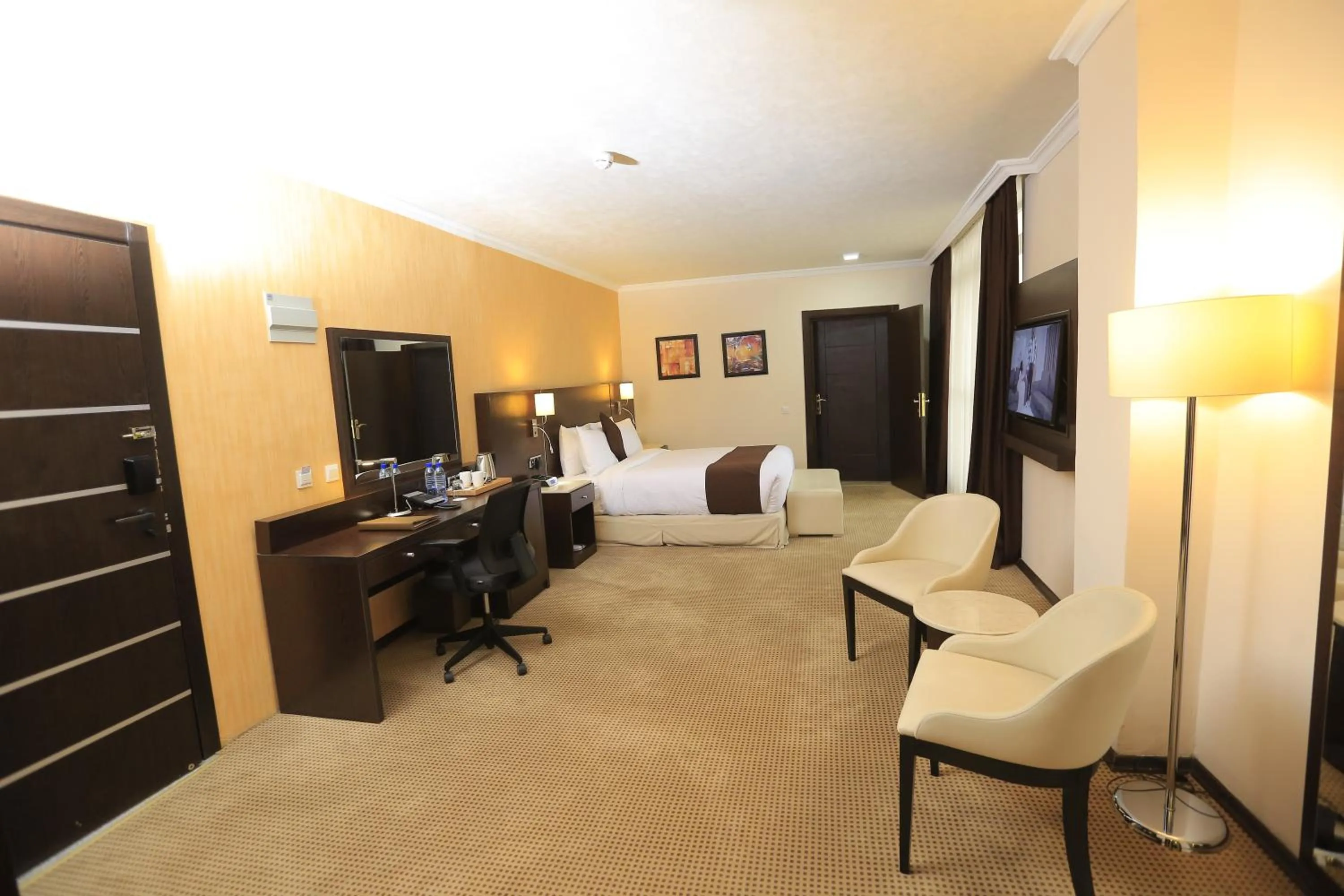 Bed in Cassiopeia Hotel