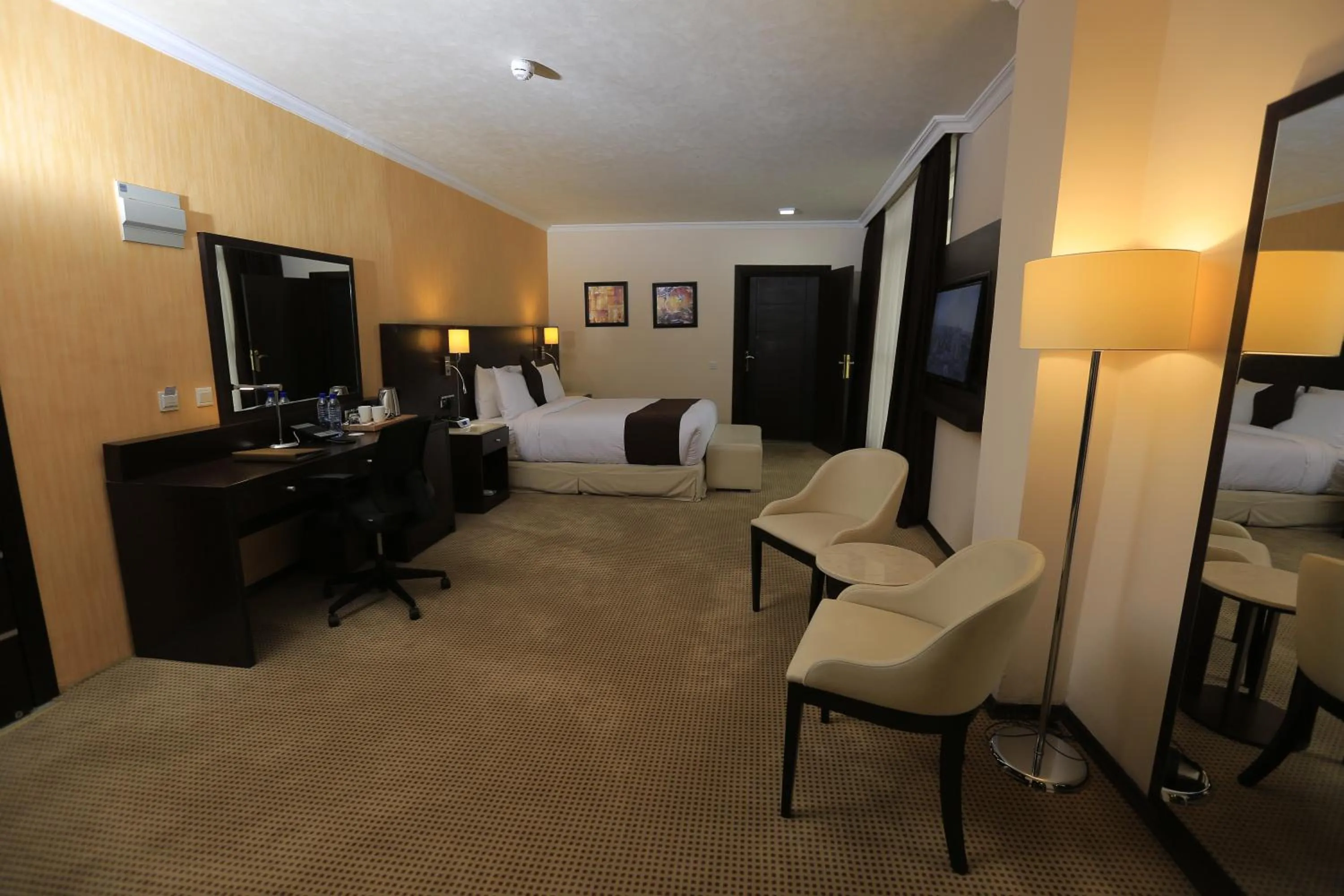 Bed in Cassiopeia Hotel