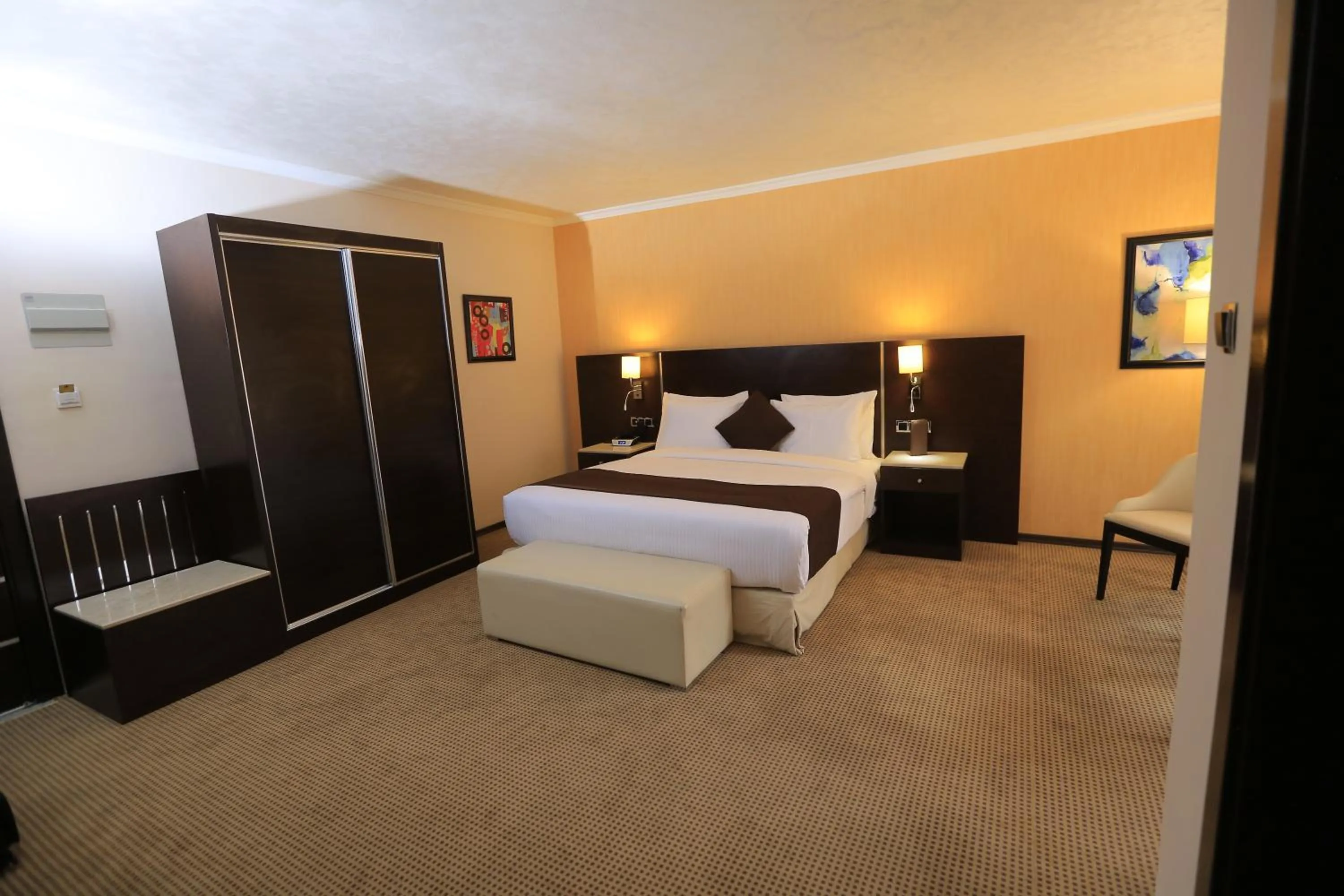 Photo of the whole room, Bed in Cassiopeia Hotel